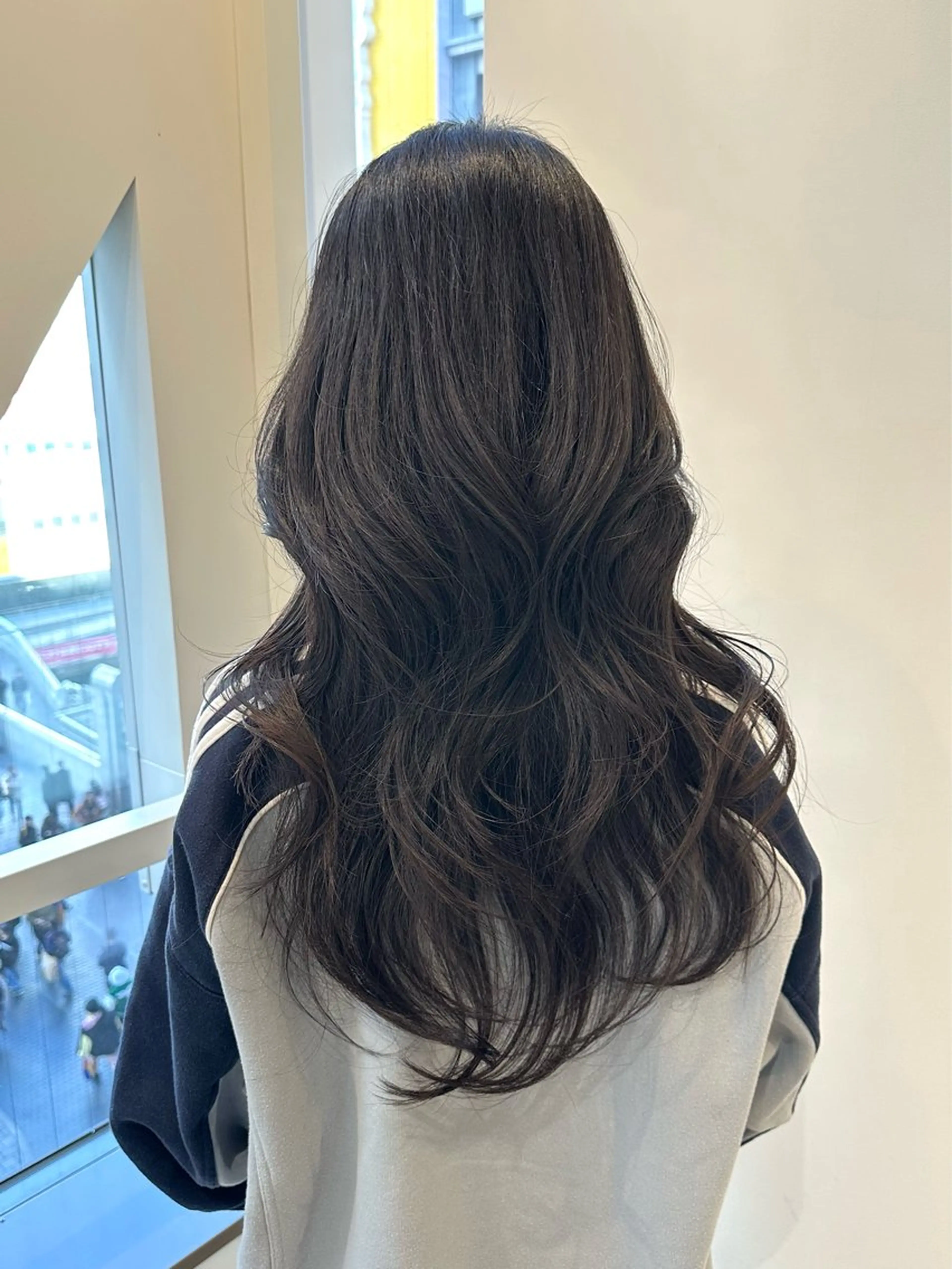 ロング 韓国ヘア 🇰🇷 RUKA 🩵🤍のヘアスタイル