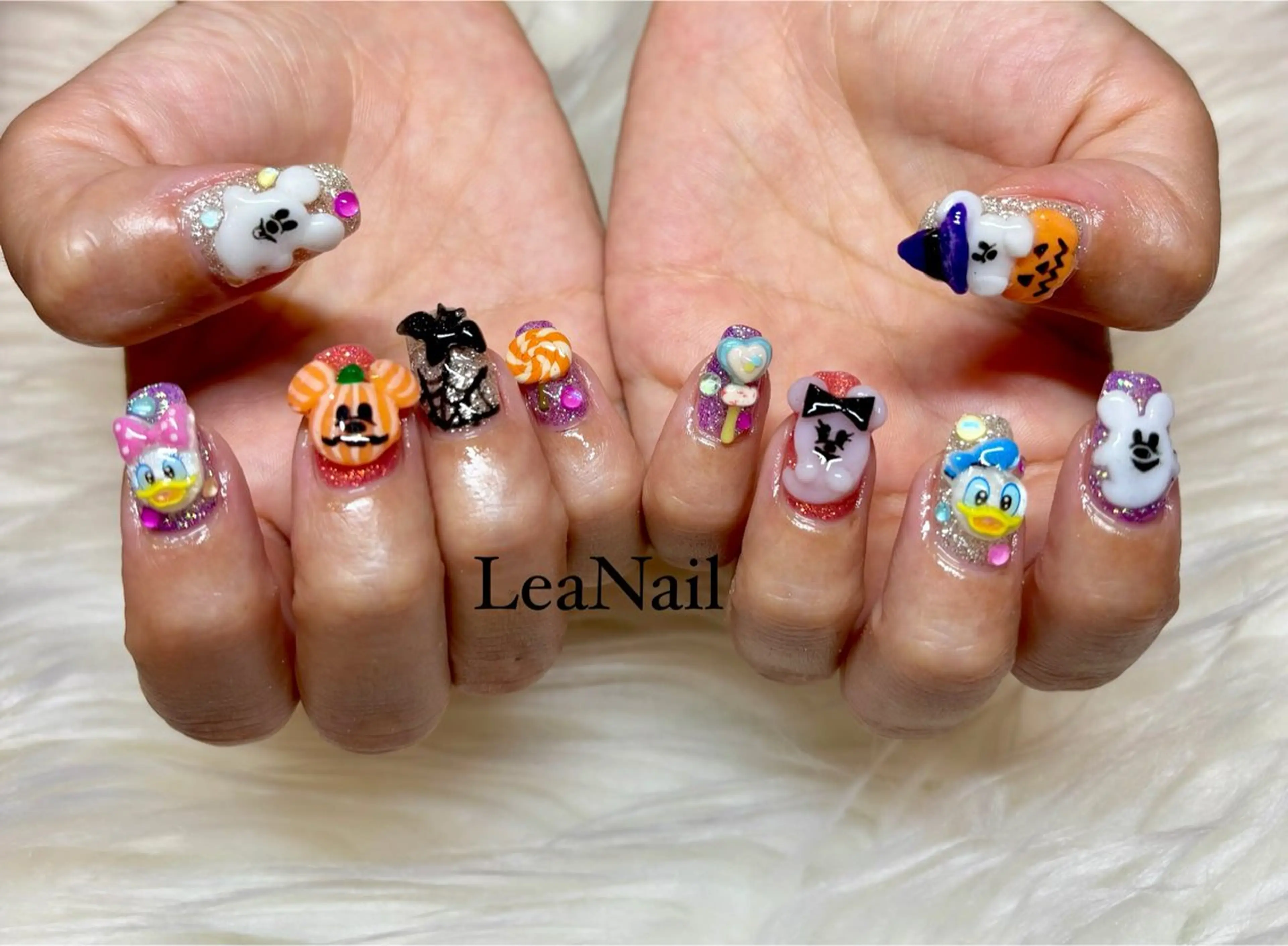ネイル ハロウィン Lea Nailのネイルデザイン