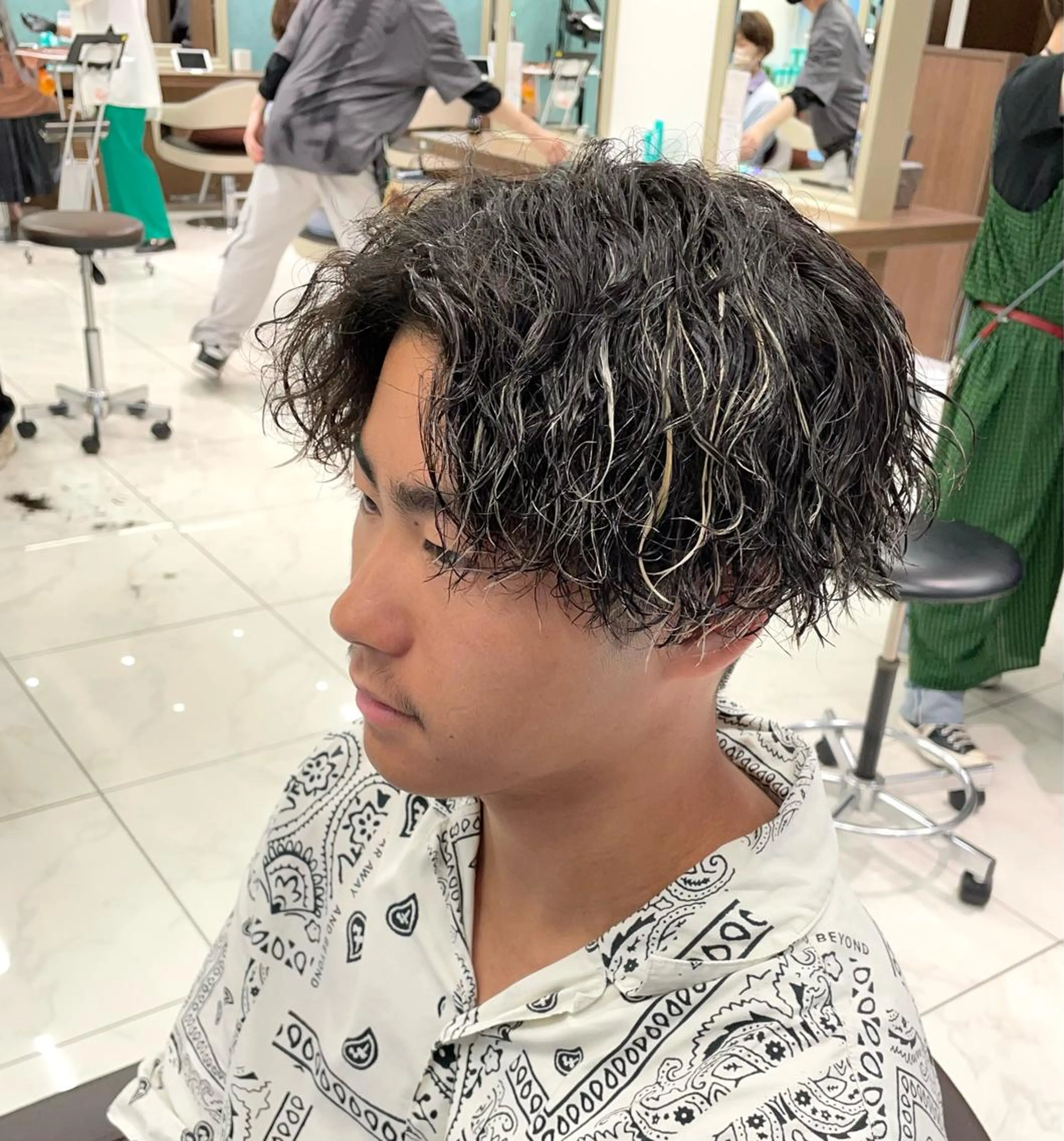 カラー パーマ メンズ カット ヘアカラー パーマ 【メンズ特化】 池田大成✂︎のヘアスタイル