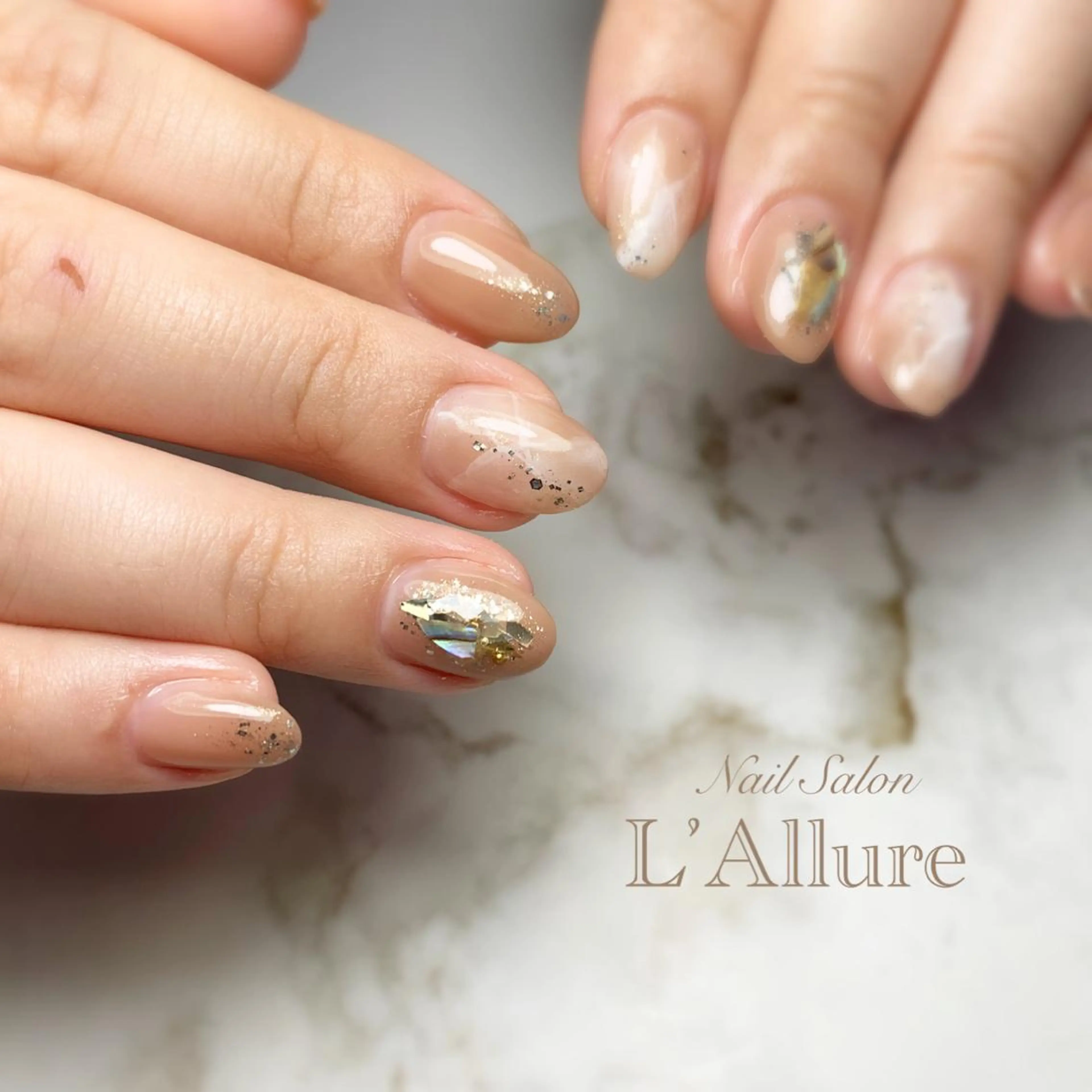 ネイル ハンドネイル Nail Salon L’Allureのネイルデザイン