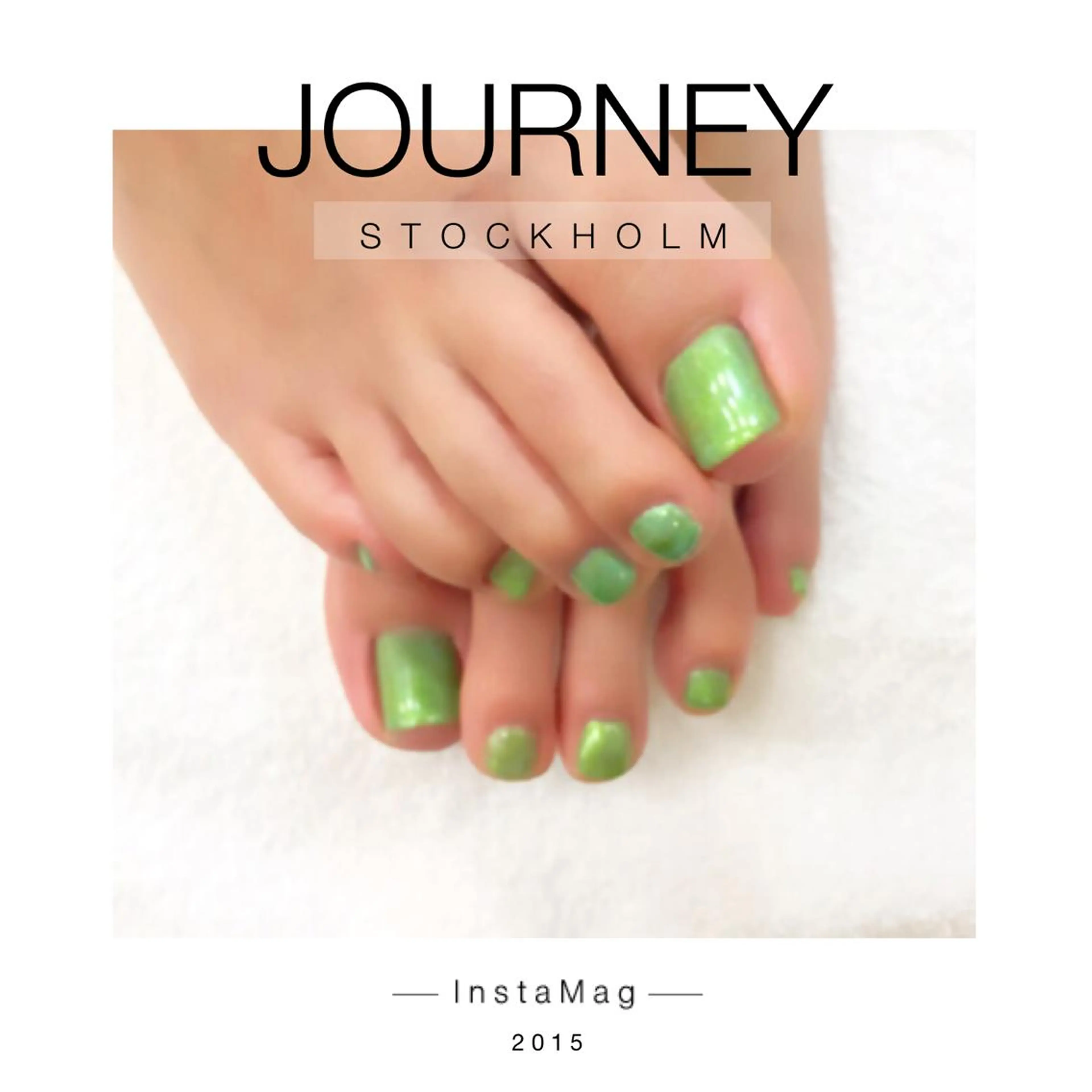 ネイル フットネイル グリーン 水色 Lyhair🦊🎀 AKIのヘアスタイル