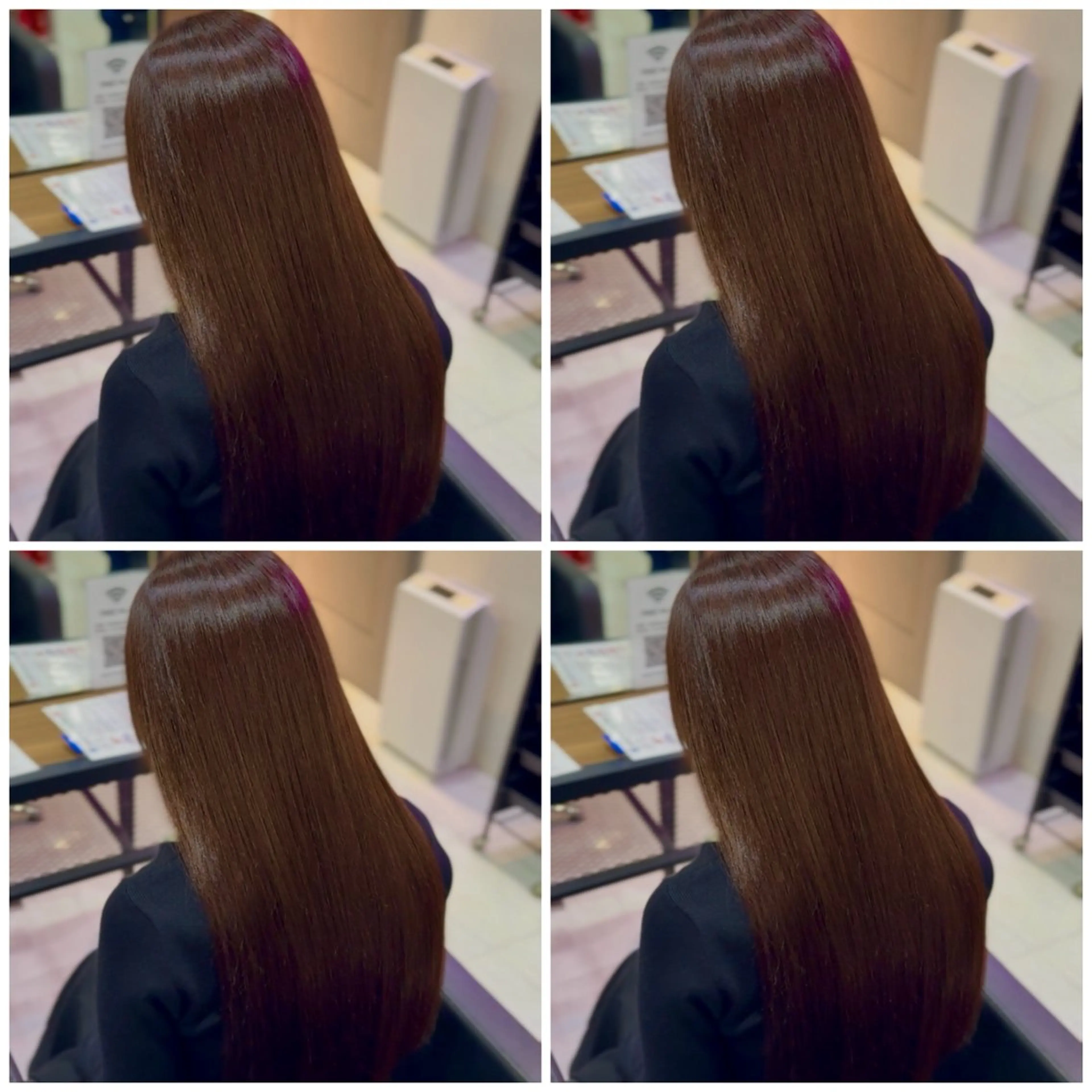 ロング カラー ヘアカラー トリートメント 髪質改善 艶髪カラー エクステ かいり✂️のヘアスタイル