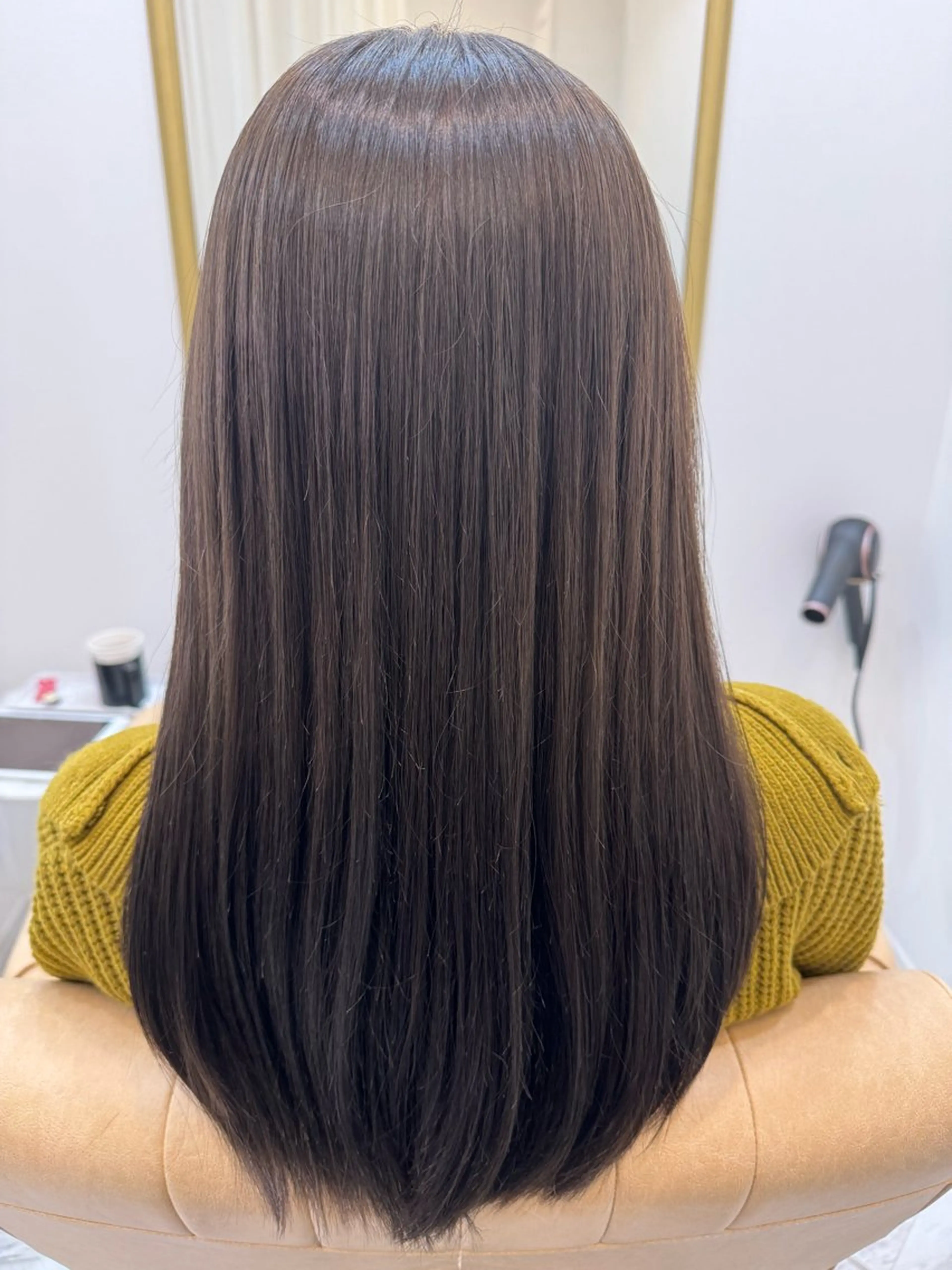 ロング カラー Qmee所属・Shun 透明感カラ ー/似合わせカットのヘアスタイル