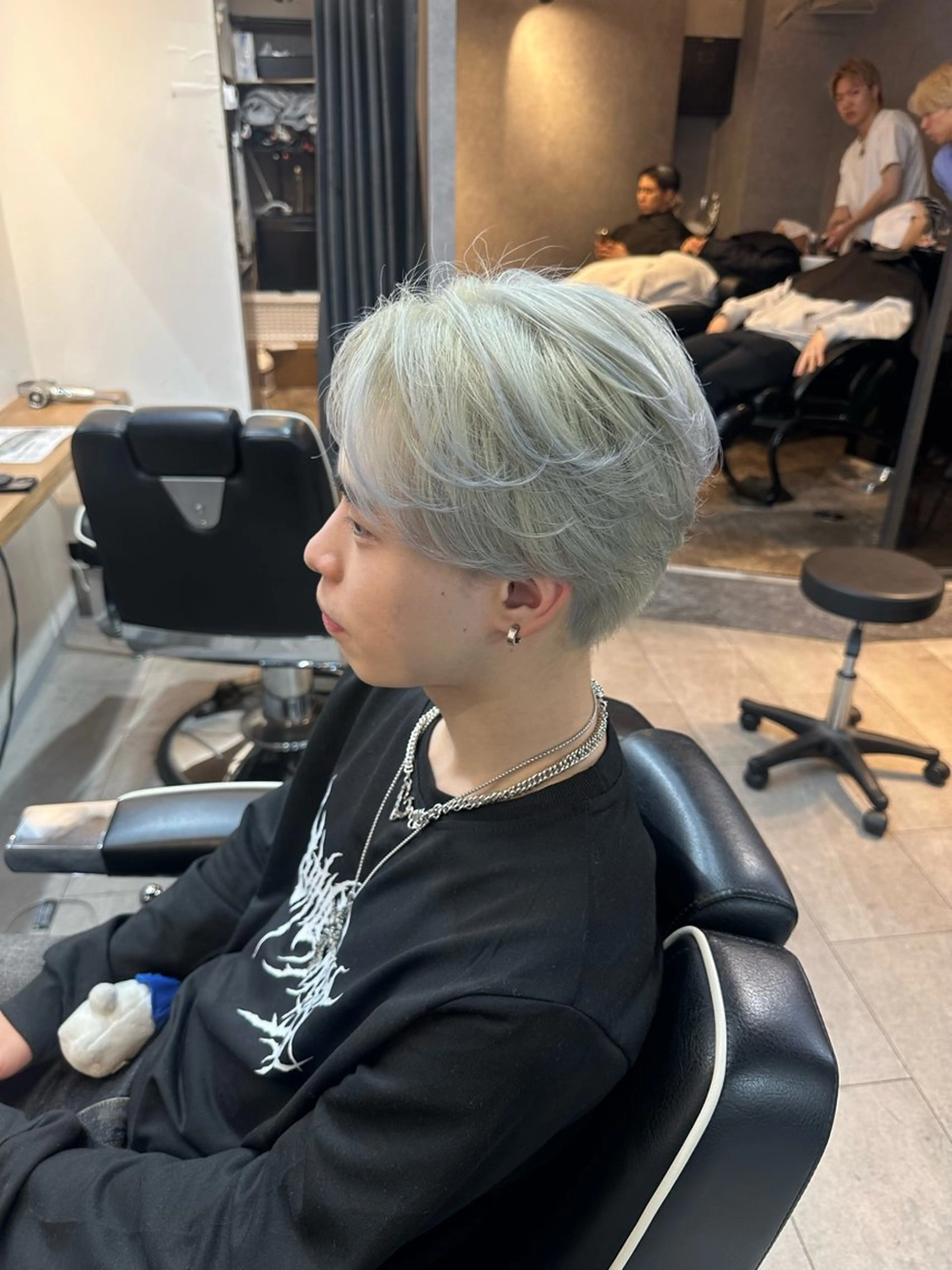 カラー メンズ 🇺🇸大宮パーマ 波巻き/ツイスパのヘアスタイル