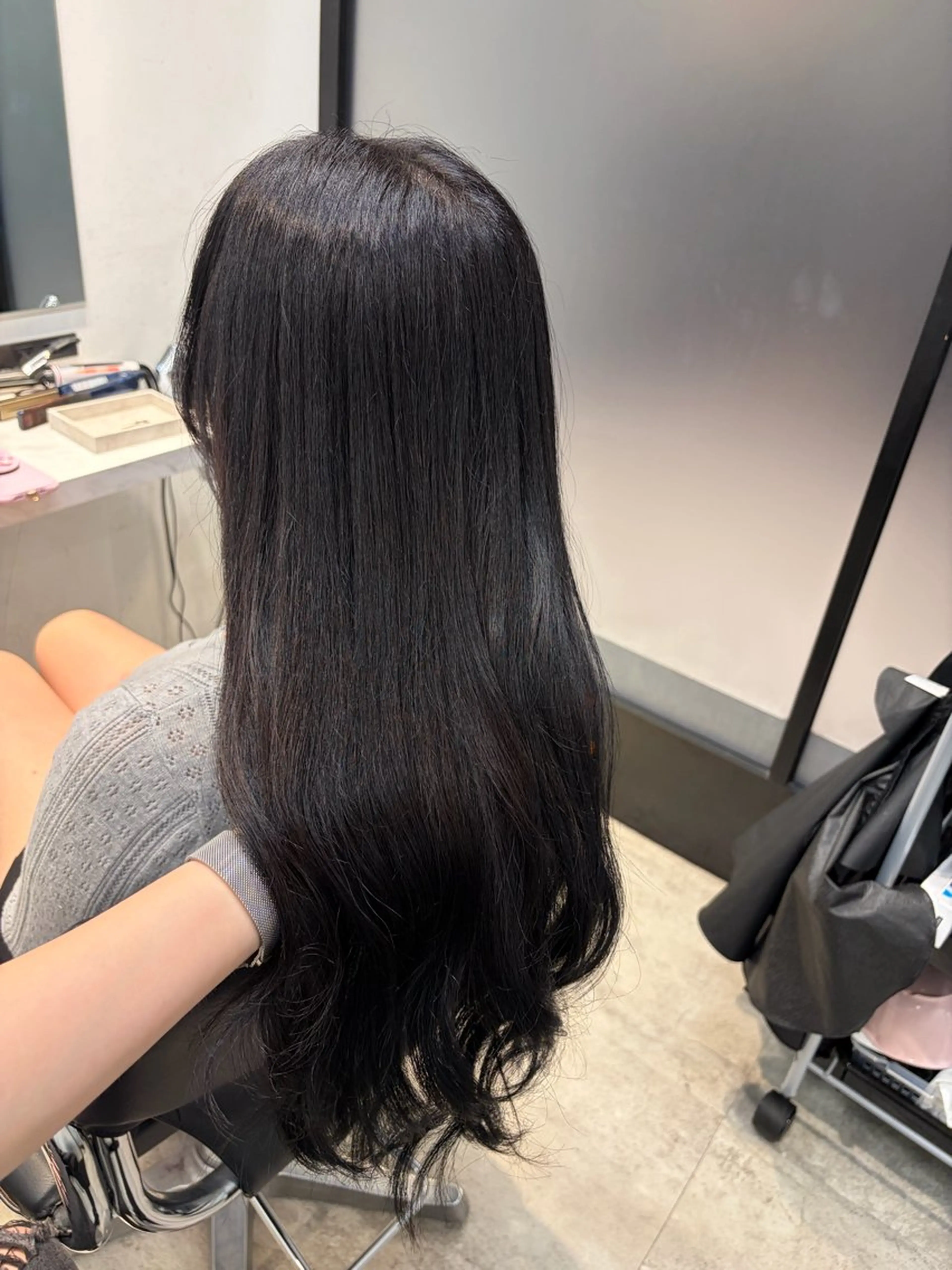 ロング カラー FUJII MARINのヘアスタイル