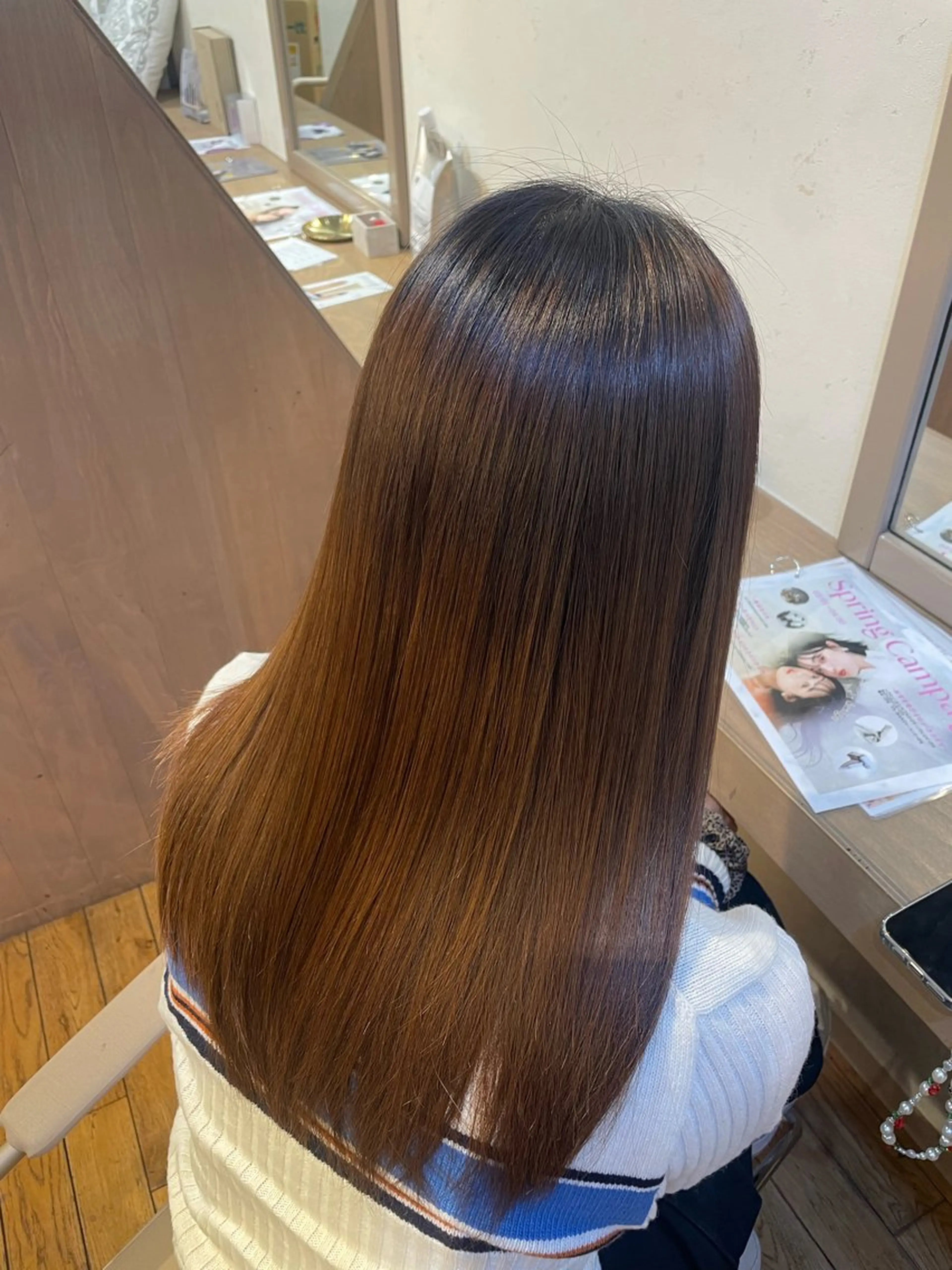 ロング 縮毛矯正 【ioe元町】/カラ ー/縮毛矯正/ヒロトのヘアスタイル