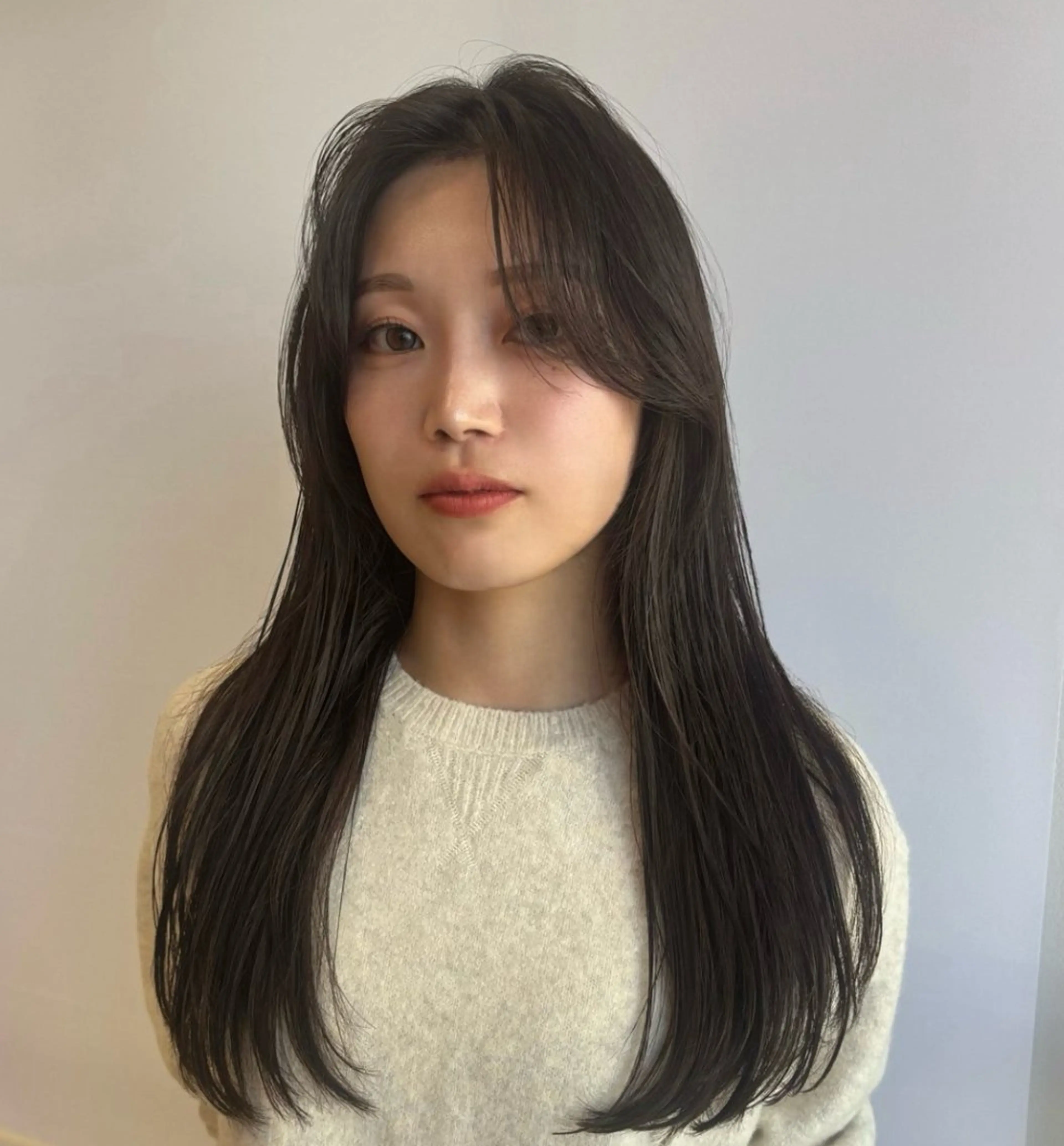 ロング カラー 透明感カラー/ くびれヘア/ユウユのヘアスタイル