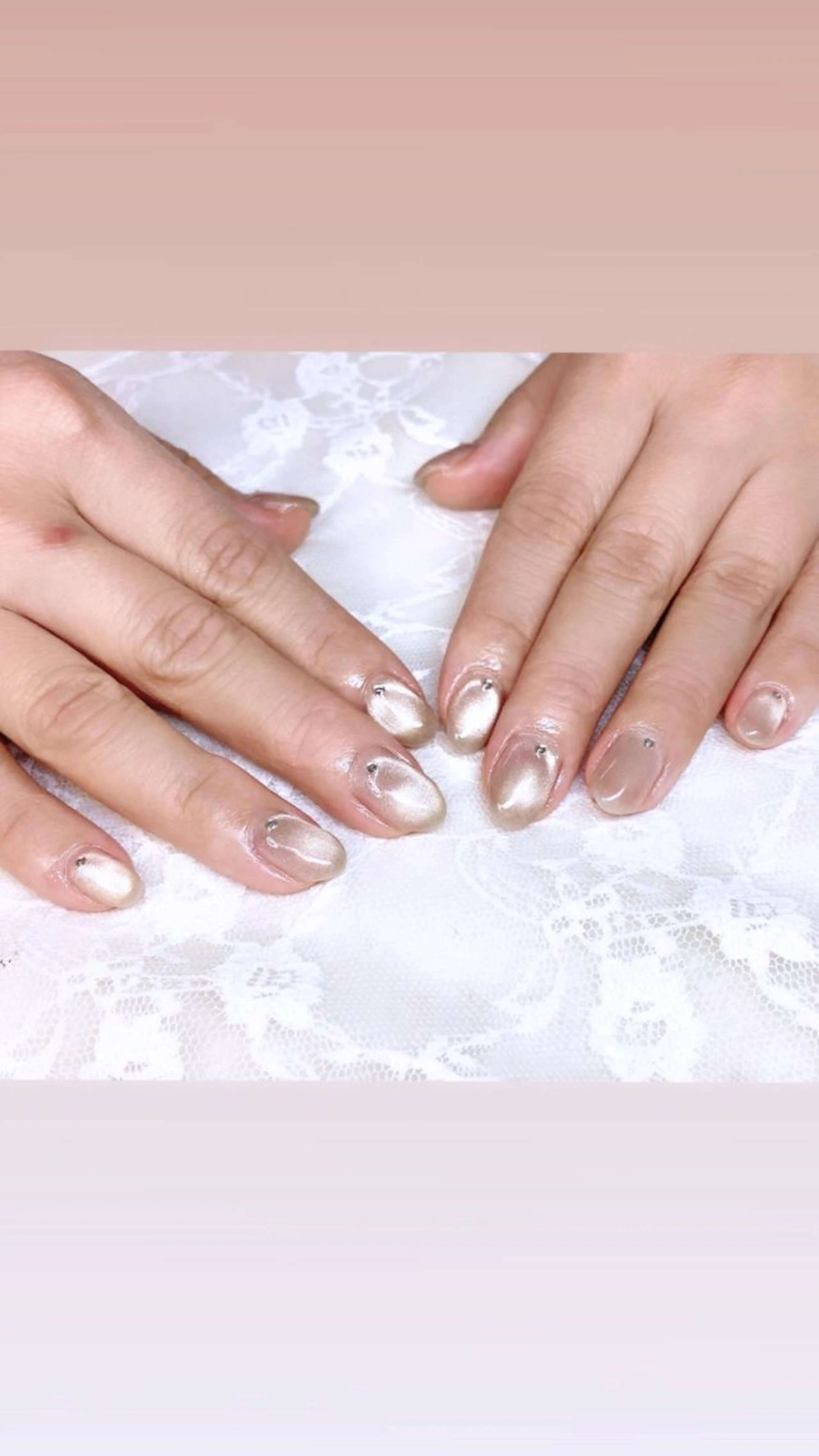 ネイル マグネットネイル ハンドネイル フットネイル Epokku ネイルサロンのネイルデザイン