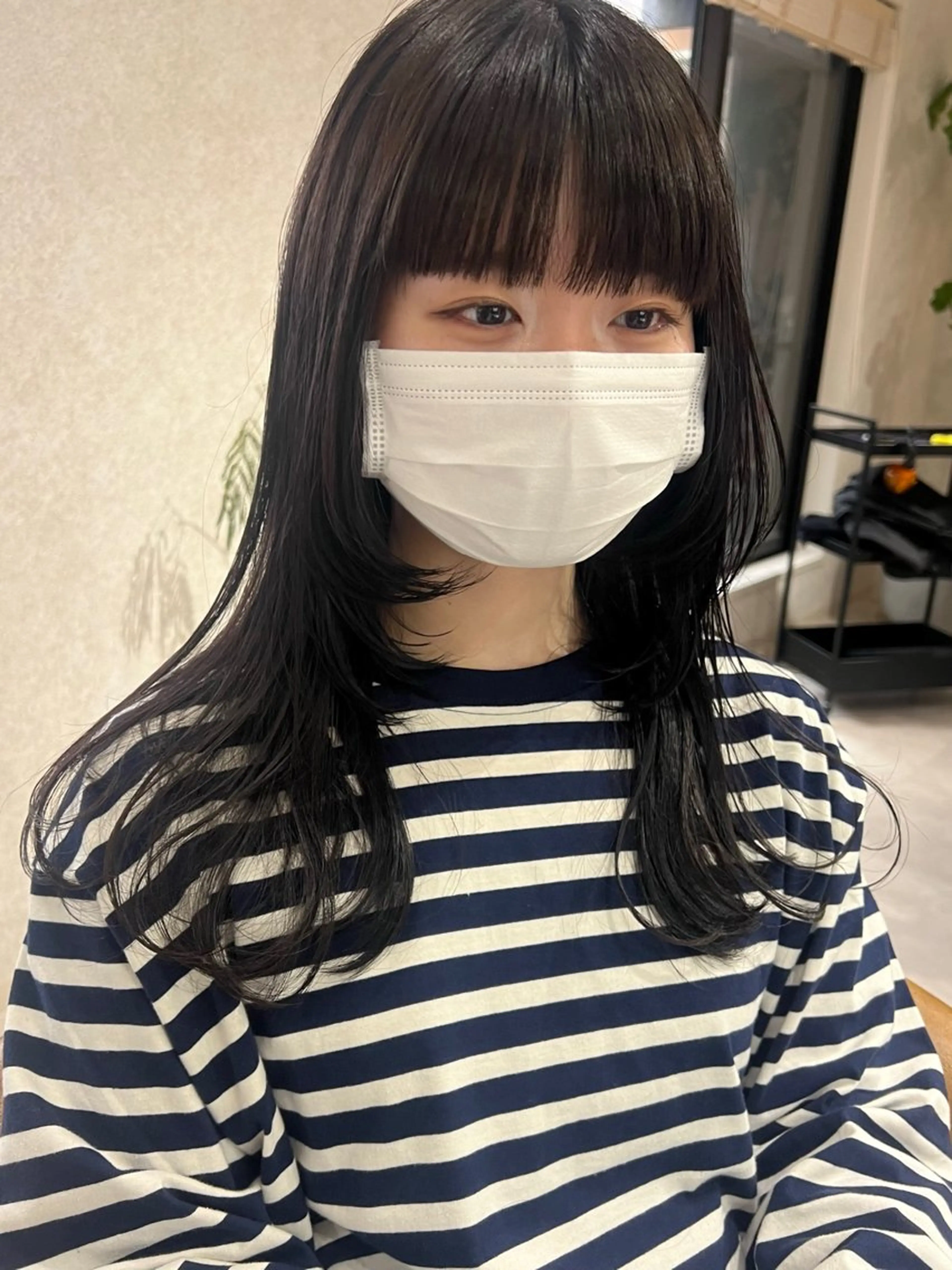 【メンテナンス*】前髪カット+クロナトリートメント＋シャンプーブロー¥4000の写真