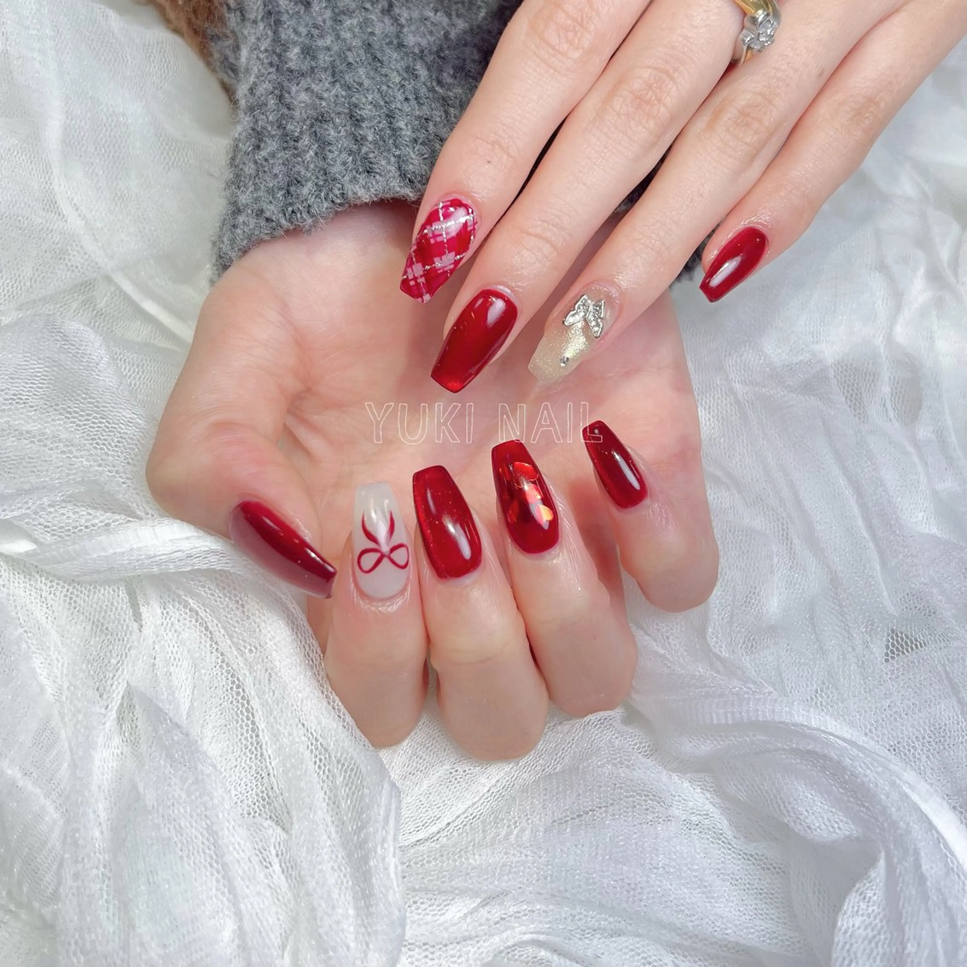 ネイル ハンドネイル YUKI Nail_❄️のネイルデザイン