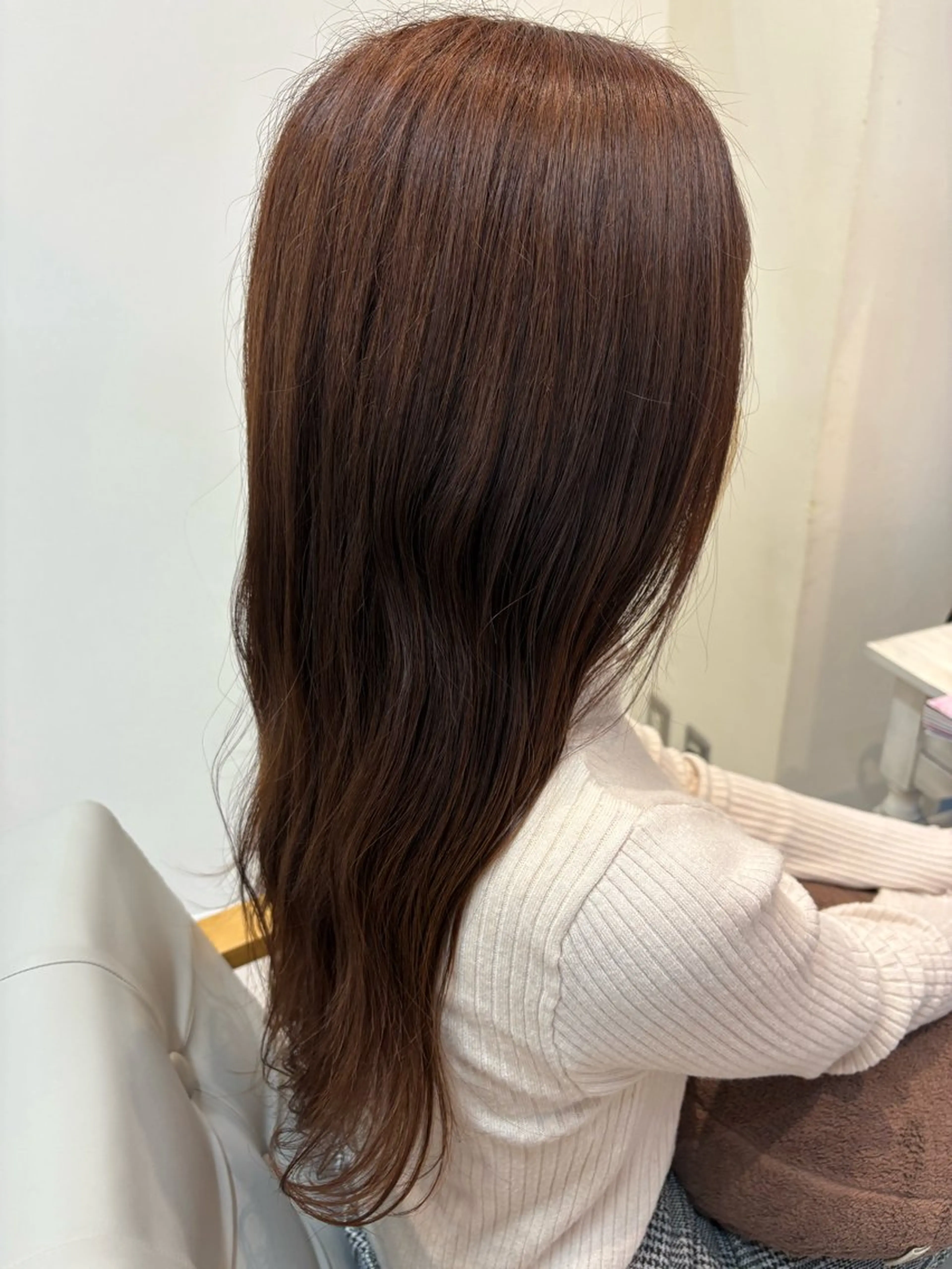 ロング カラー アベ ミスズのヘアスタイル