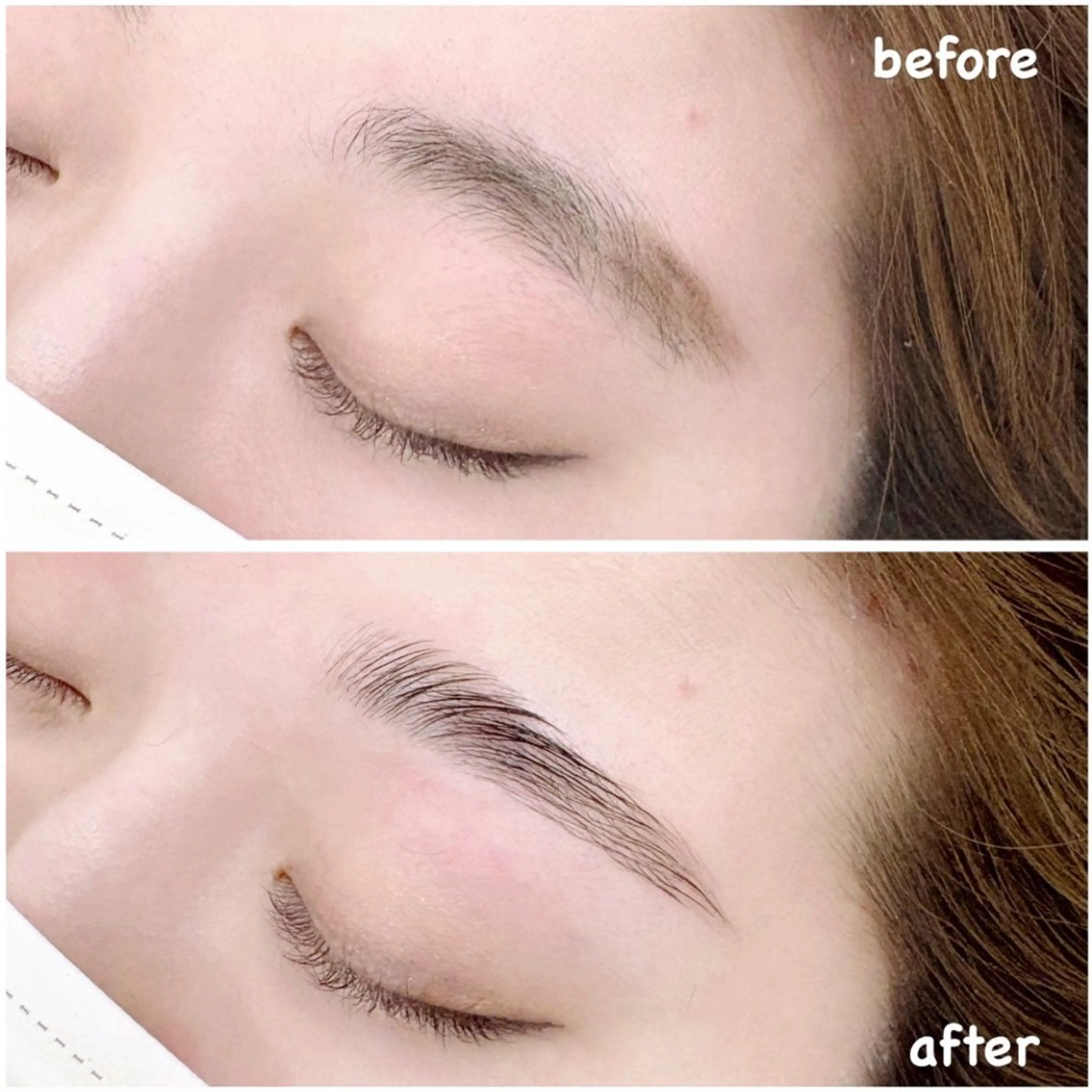 ハリウッドブロウリフト(ワックス込み)の写真