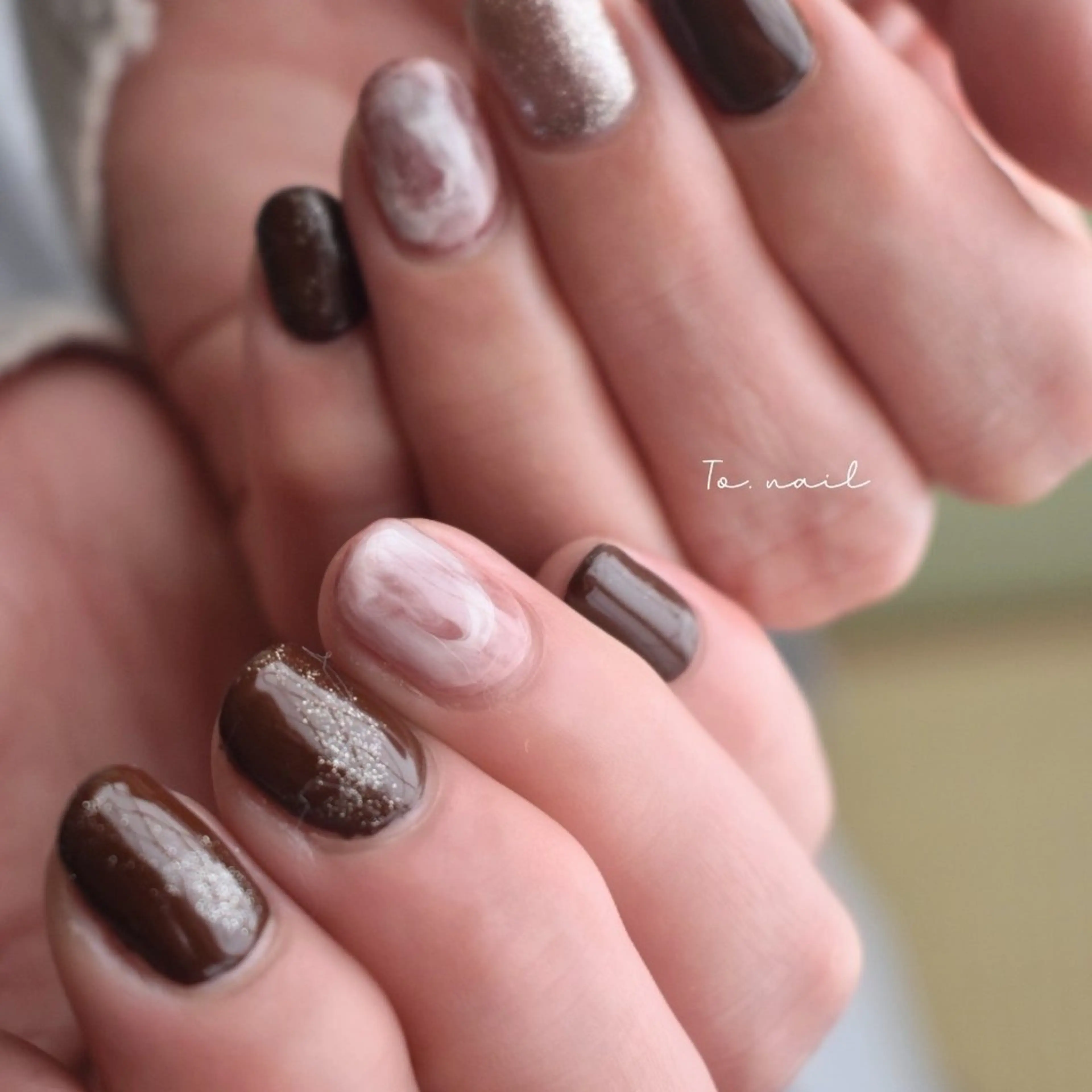 ネイル ハンドネイル To. nail （トゥ ネイル）のネイルデザイン