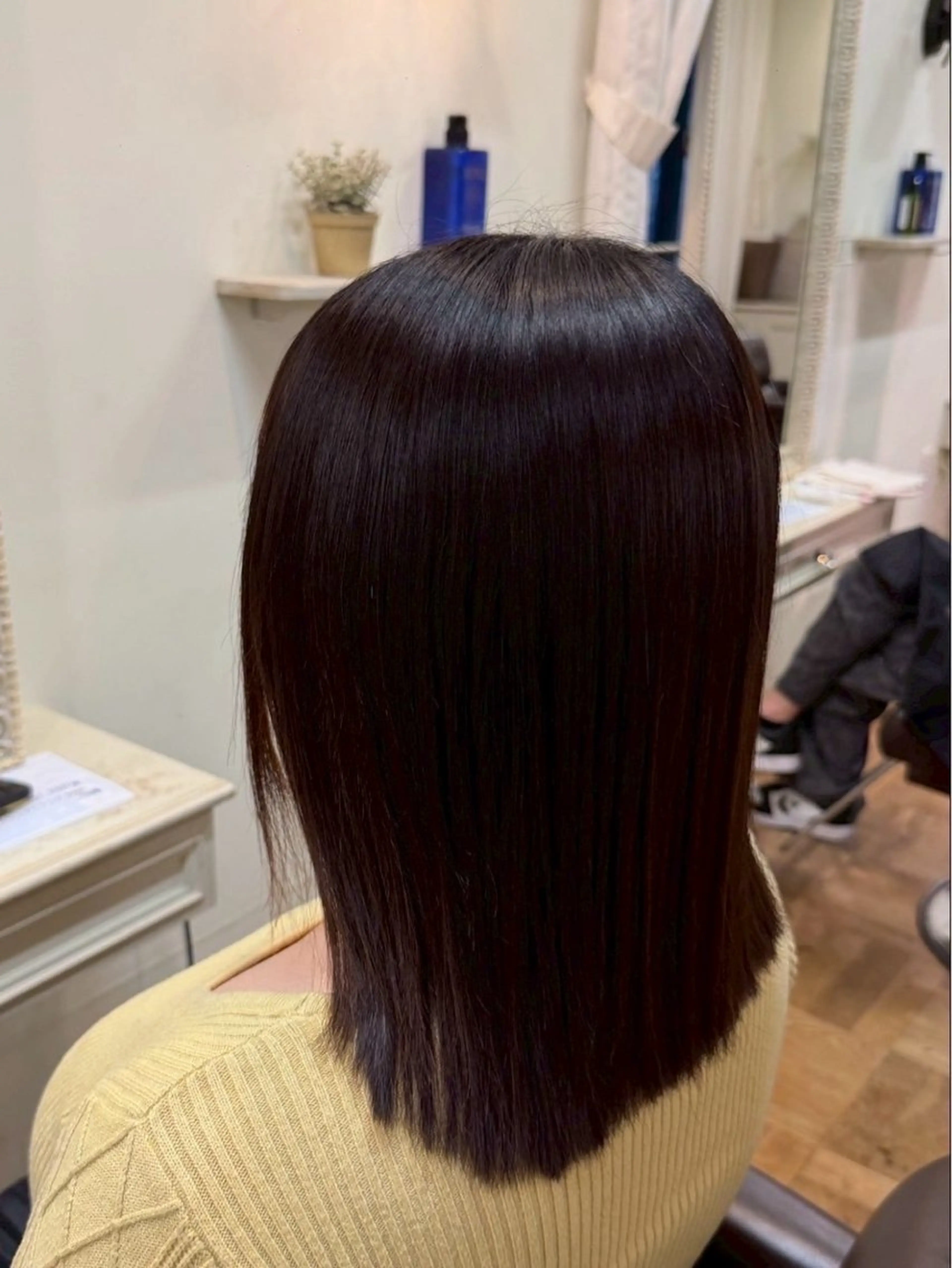 ミディアム 古川 心のヘアスタイル