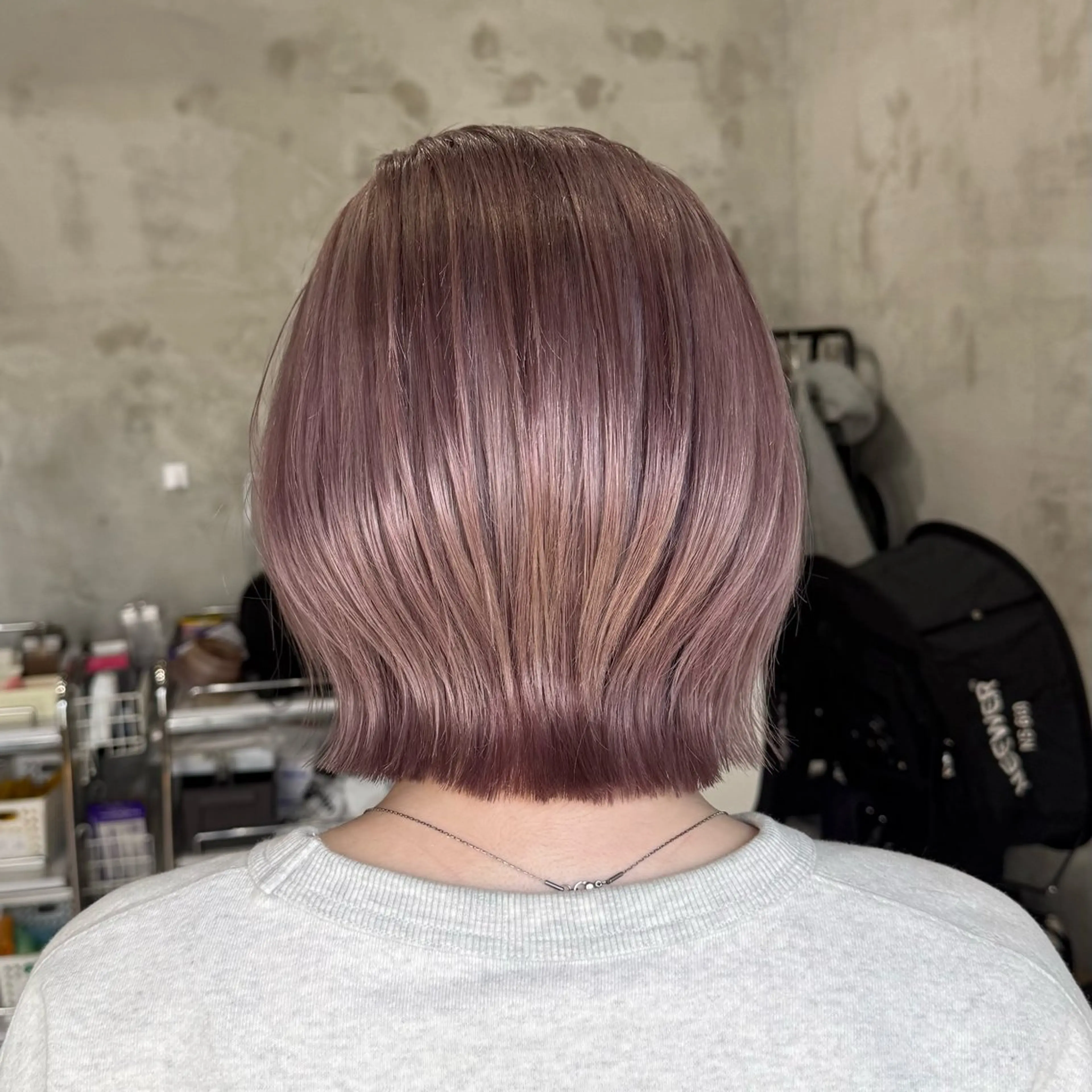 ショート カラー ベージュカラー ブリーチ 透明感カラー ピンクカラー ピンクベージュ カット ヘアカラー Koko . 【高円寺】のヘアスタイル