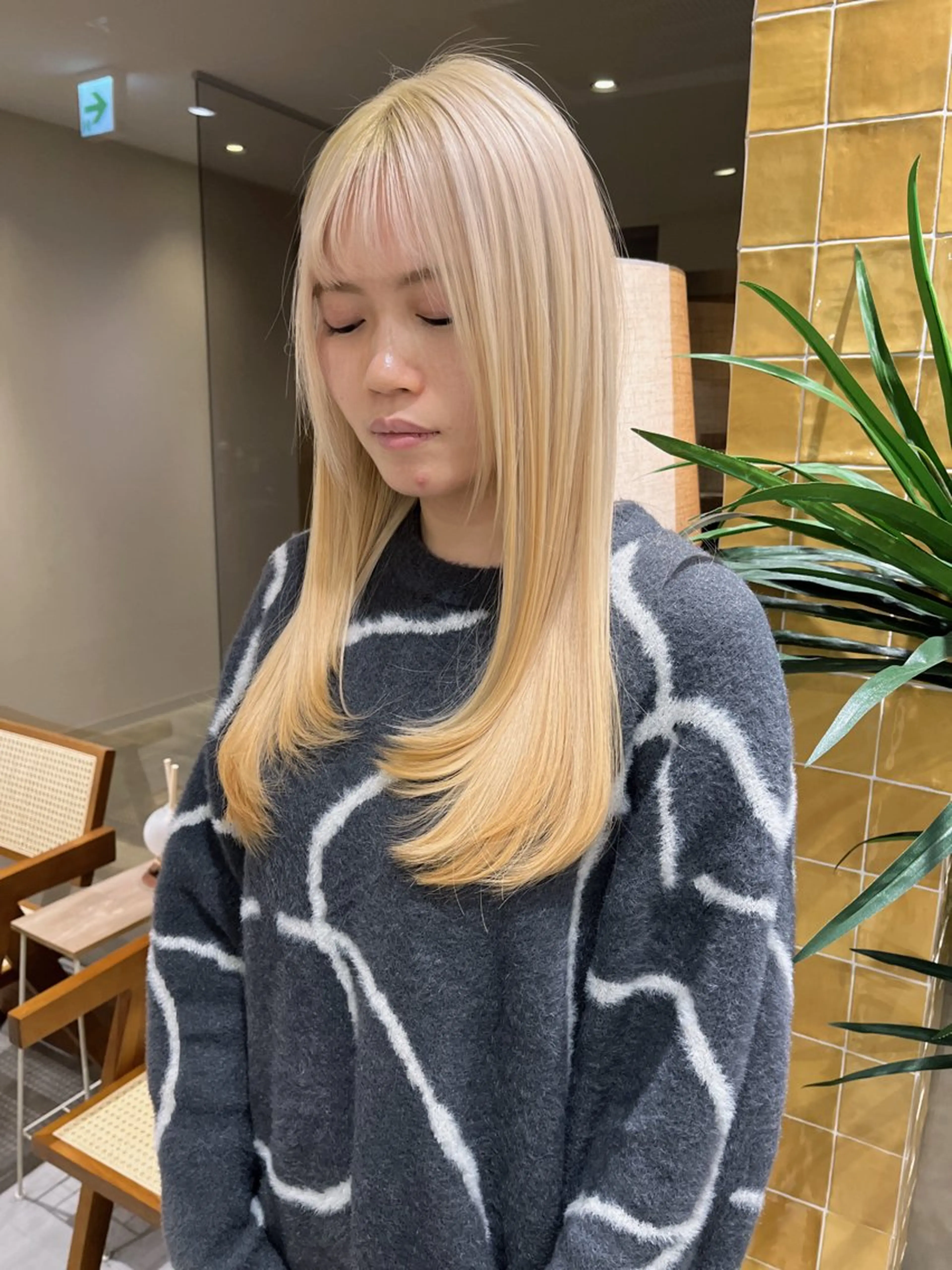 ロング ボブ& 髪質改善FUMIYAのヘアスタイル