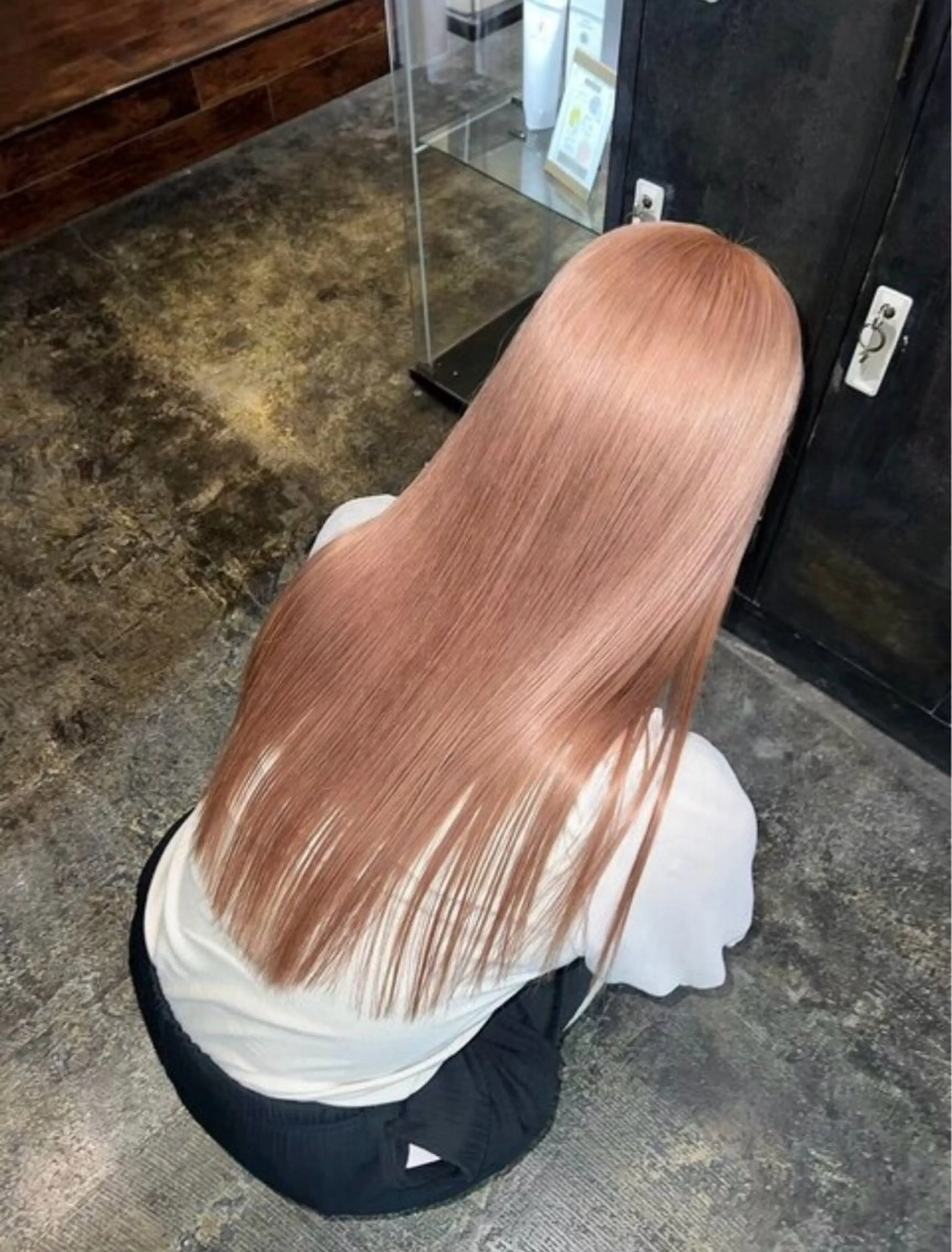 カラー のどか 노도카のヘアスタイル