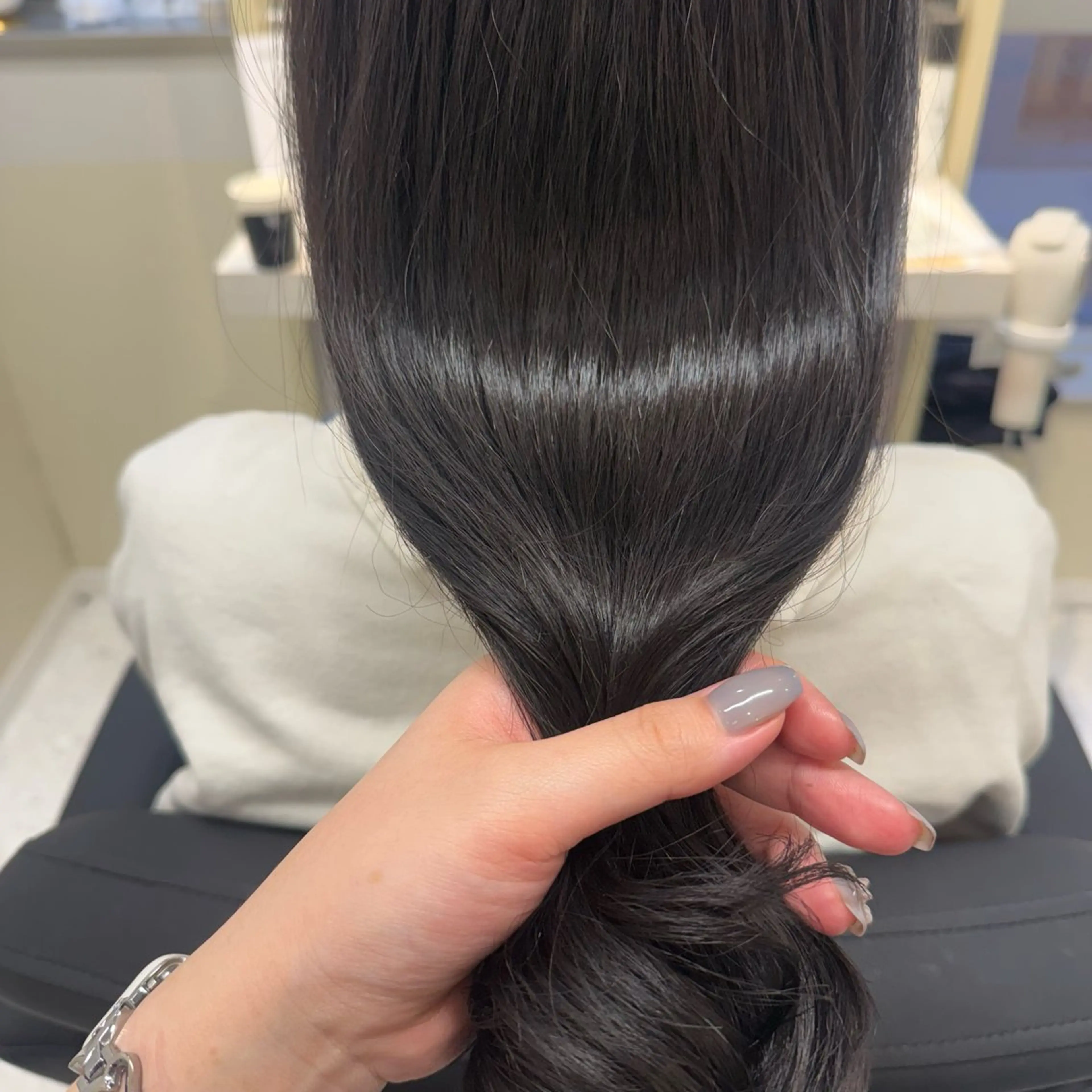 ロング カラー カット ヘアカラー トリートメント 半個室サロン/透明感 /艶髪♡岸上 温♡のヘアスタイル