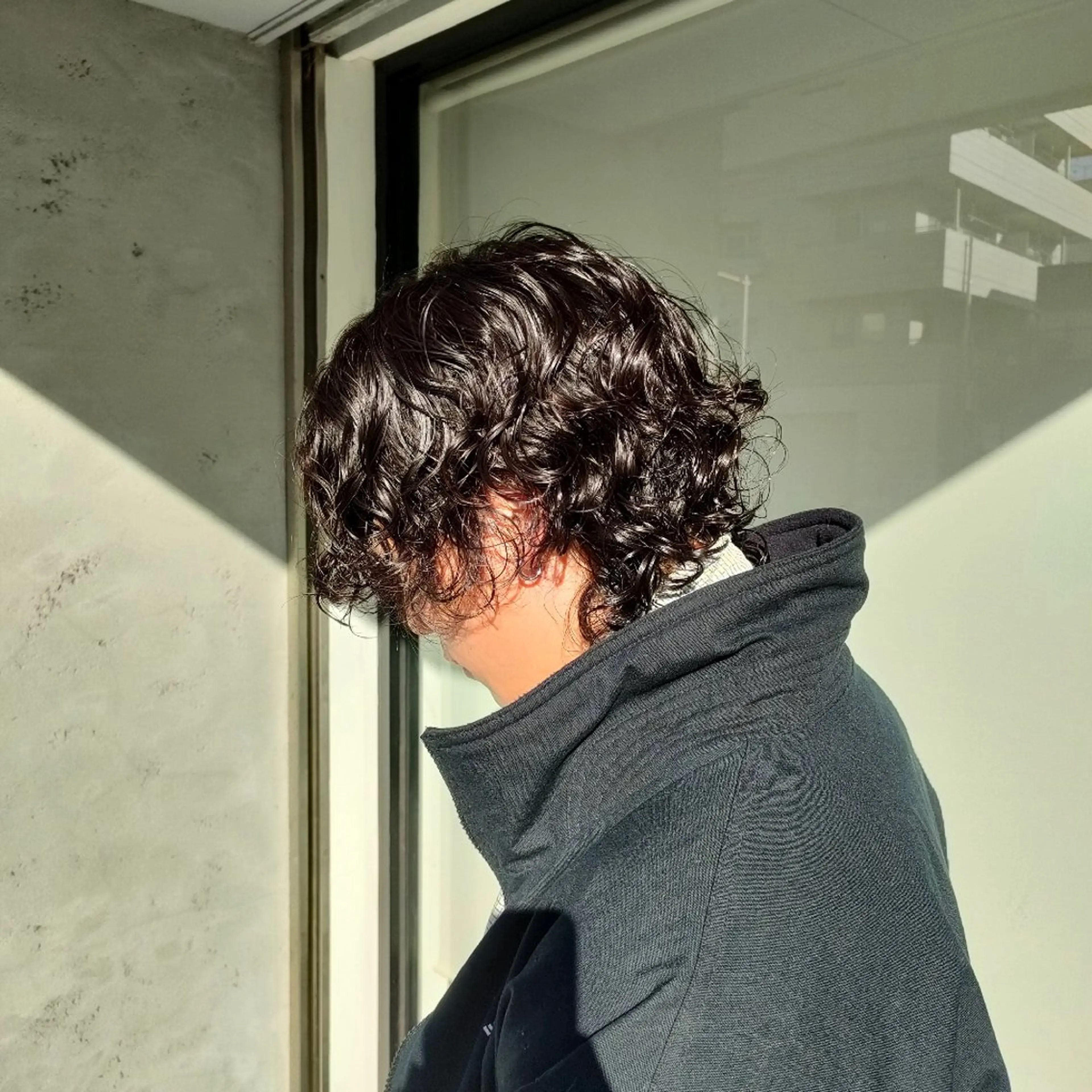 メンズ セミロング カット パーマ ❁︎NOAN❁︎ 4/13(月)空き有のヘアスタイル