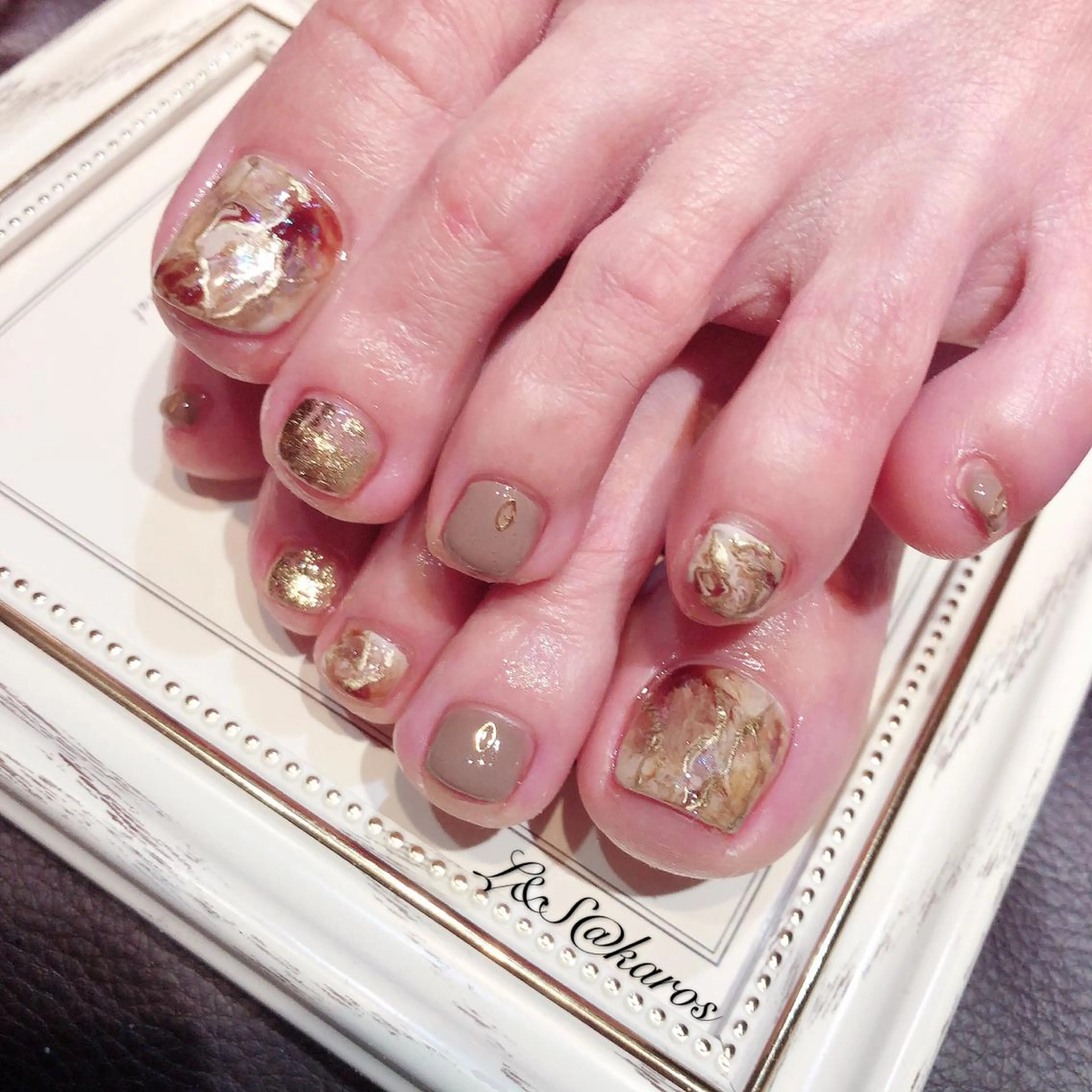 ネイル ハンドネイル L&S@ Karosのネイルデザイン