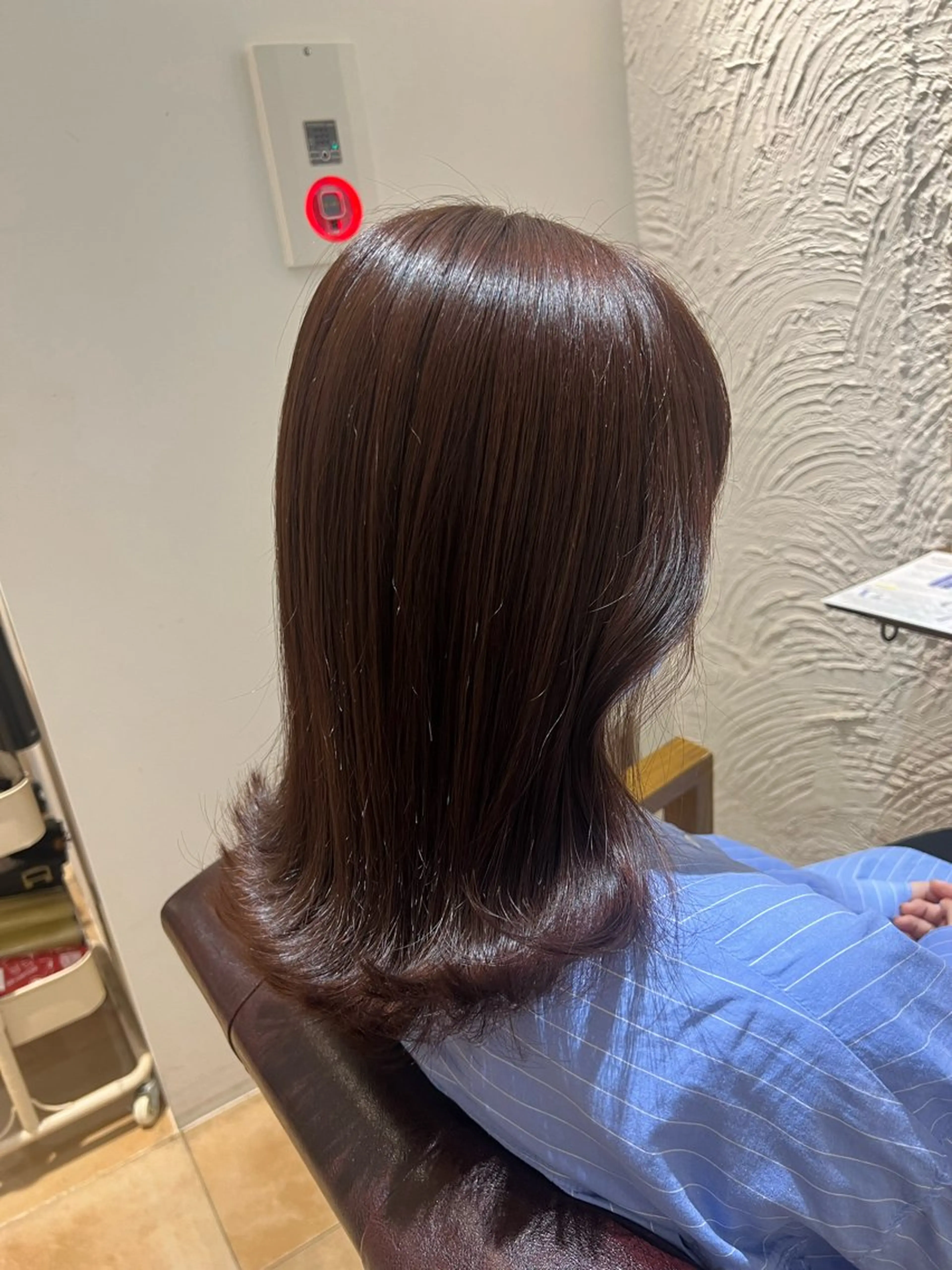 ミディアム カラー 🥀韓国ヘア🥀 宮津真菜のヘアスタイル