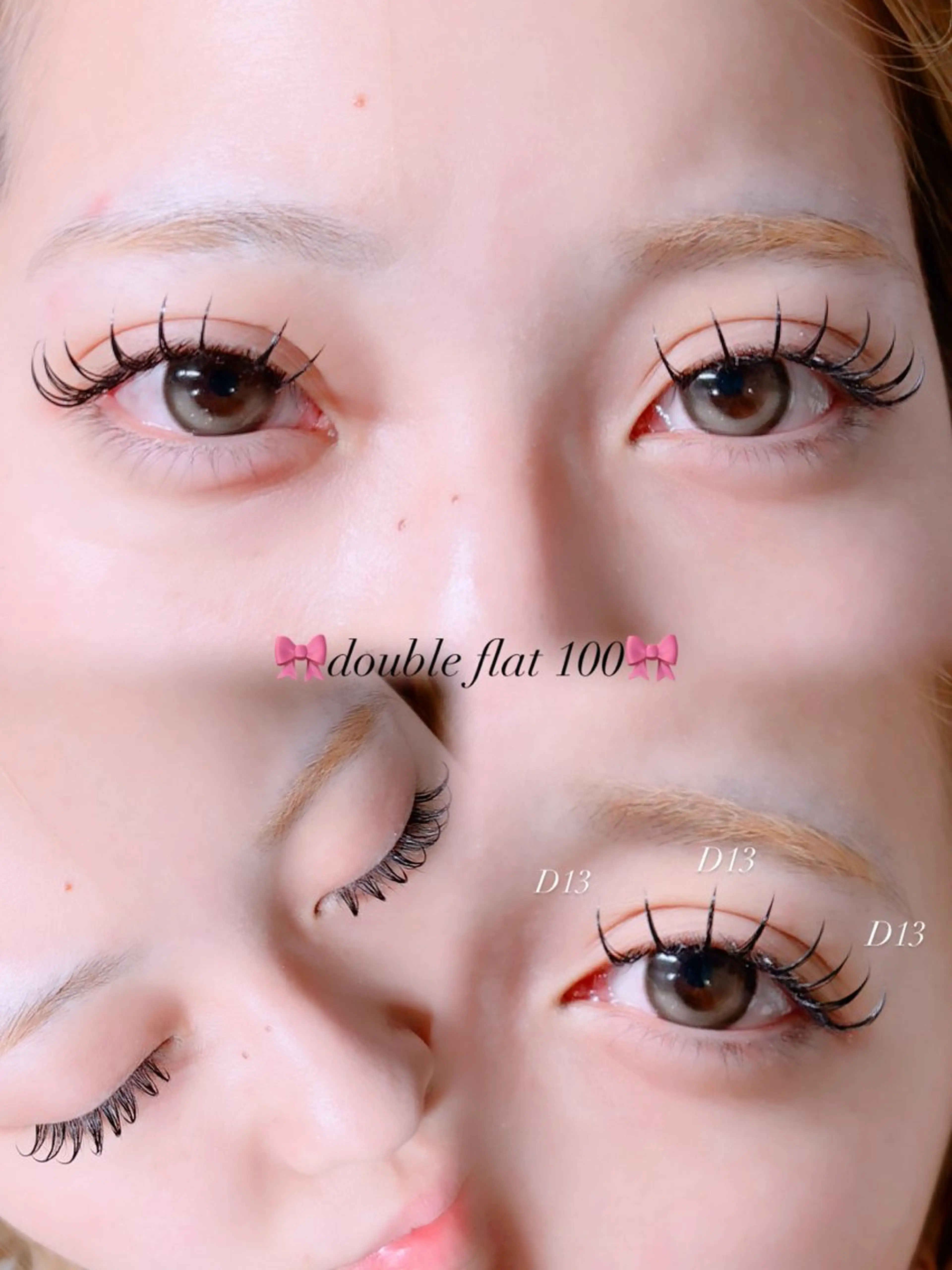 マツエク・マツパ 🤍束感マツエク /難波/moe/🤍のマツエク・マツパデザイン