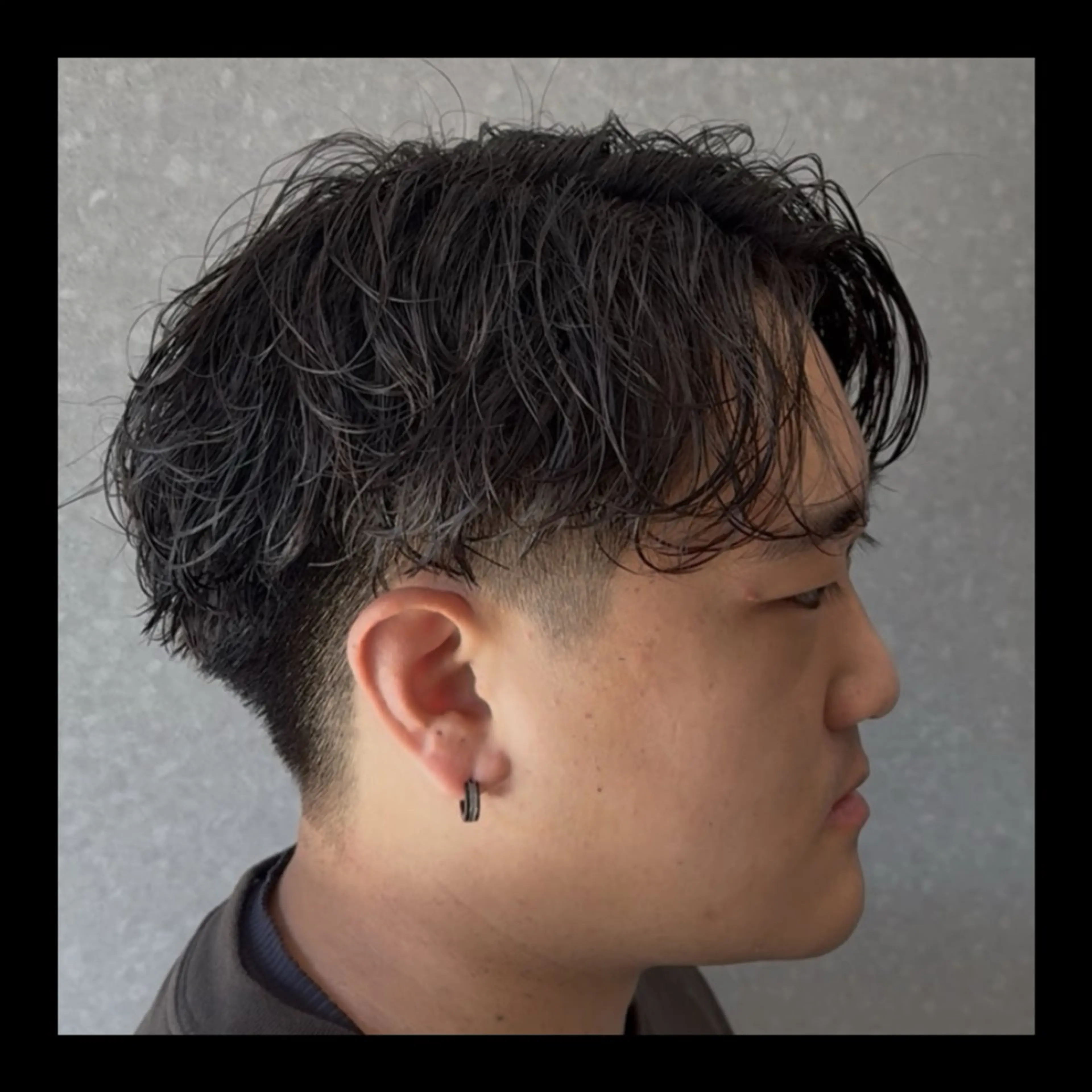 ミディアム STAYGメンズ上野 大河のヘアスタイル