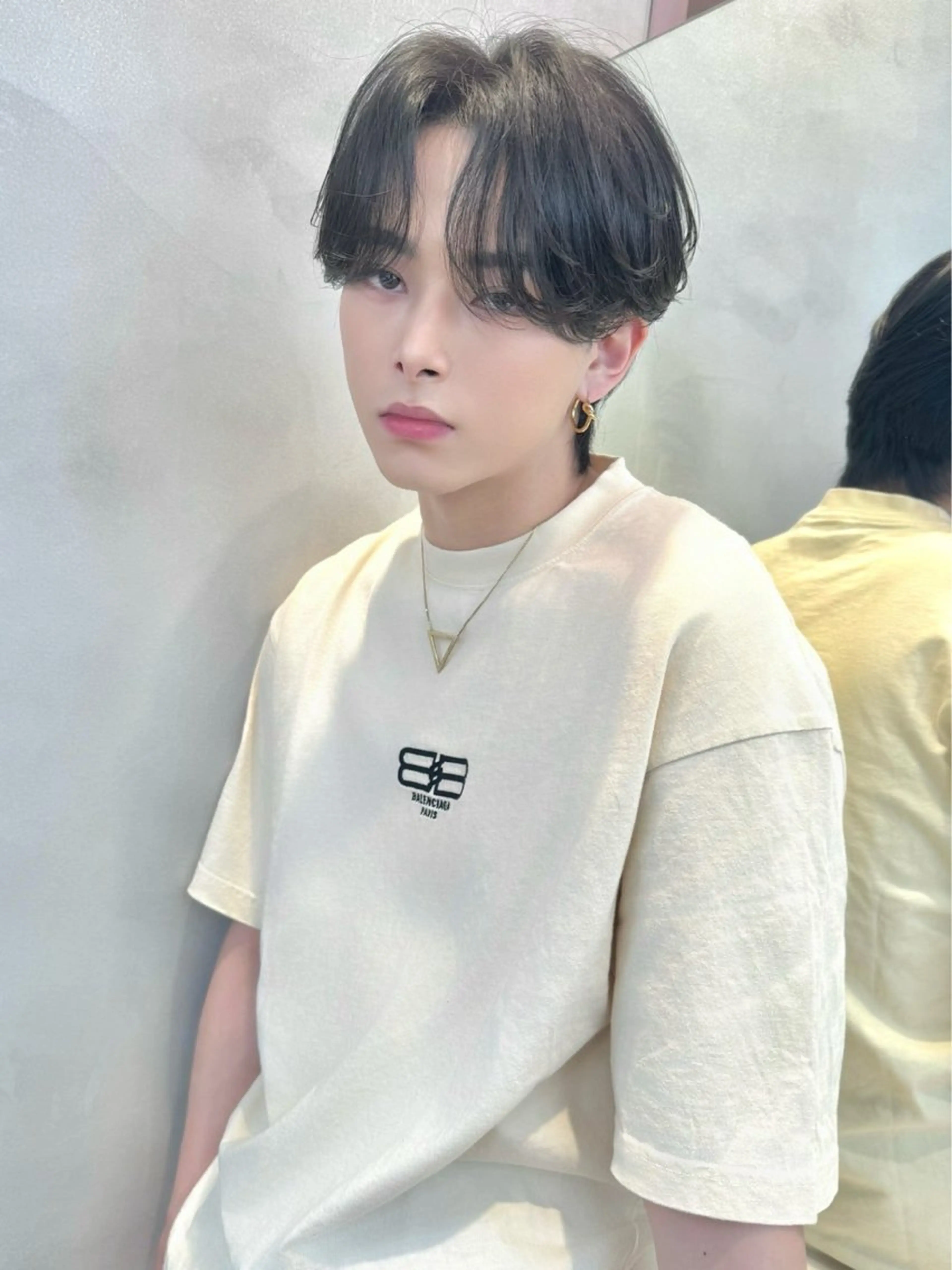 メンズ 大宮🩵韓国ヘア 毛流れ🫧☁️まいのヘアスタイル