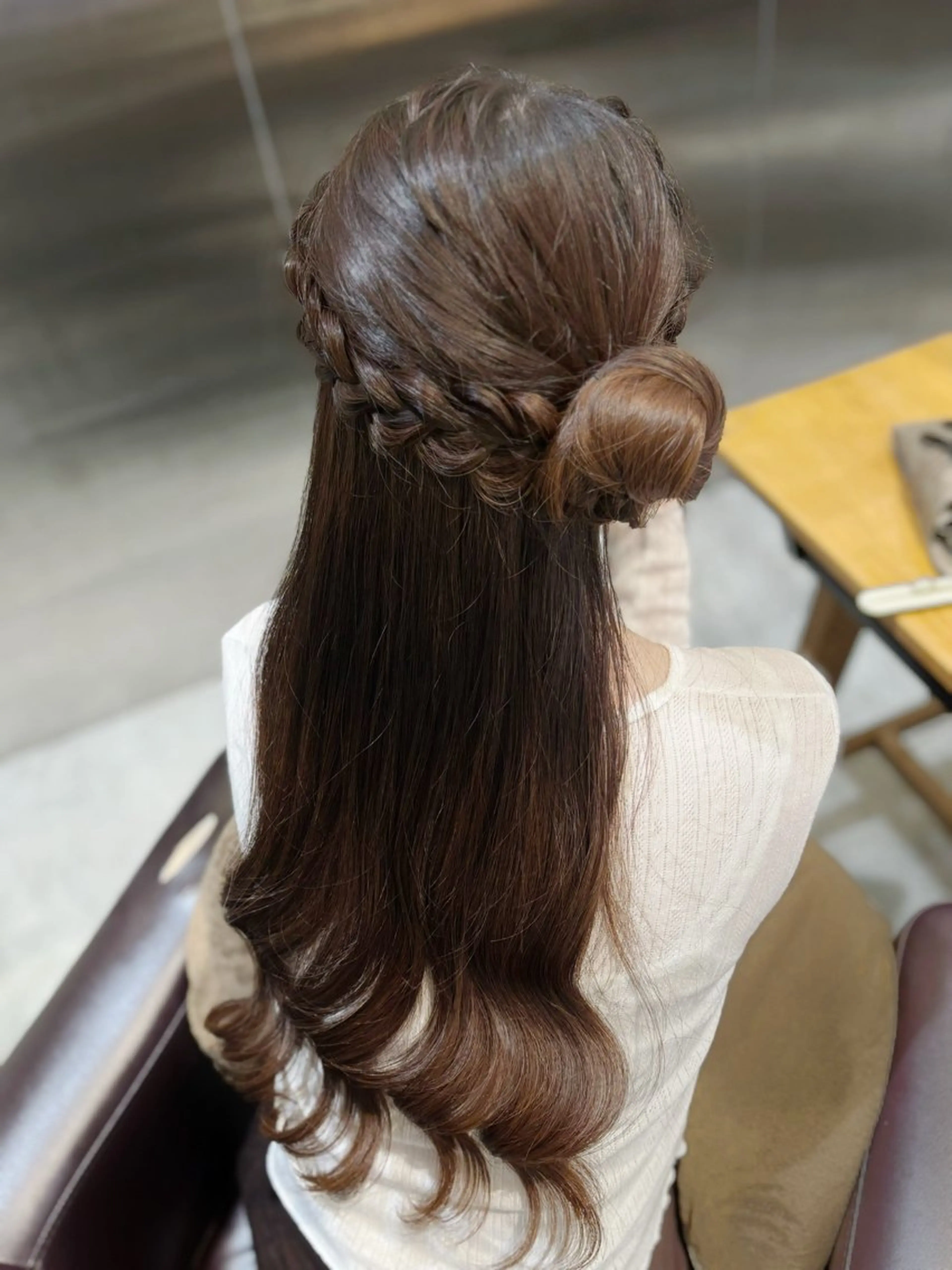 ロング ヘアセット ひな ちーず横浜美容師🎀のヘアスタイル