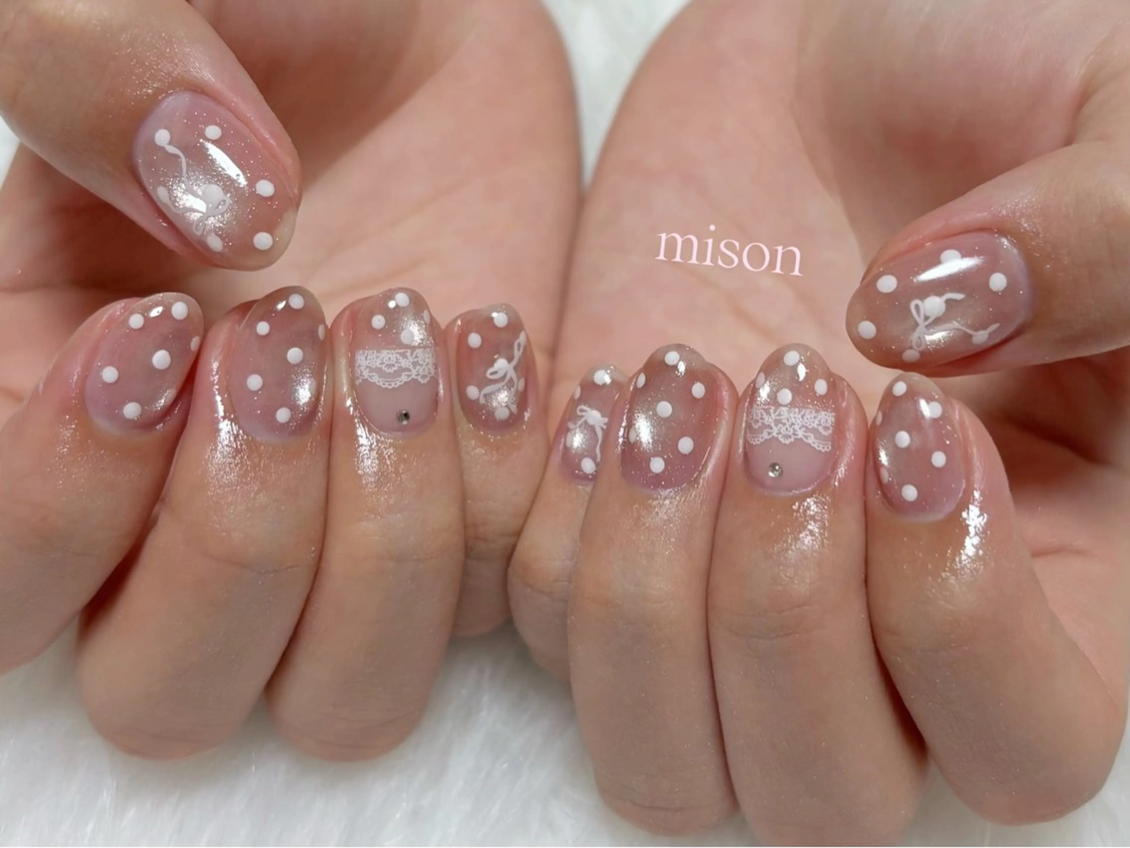 ネイル mison 安形友花のネイルデザイン