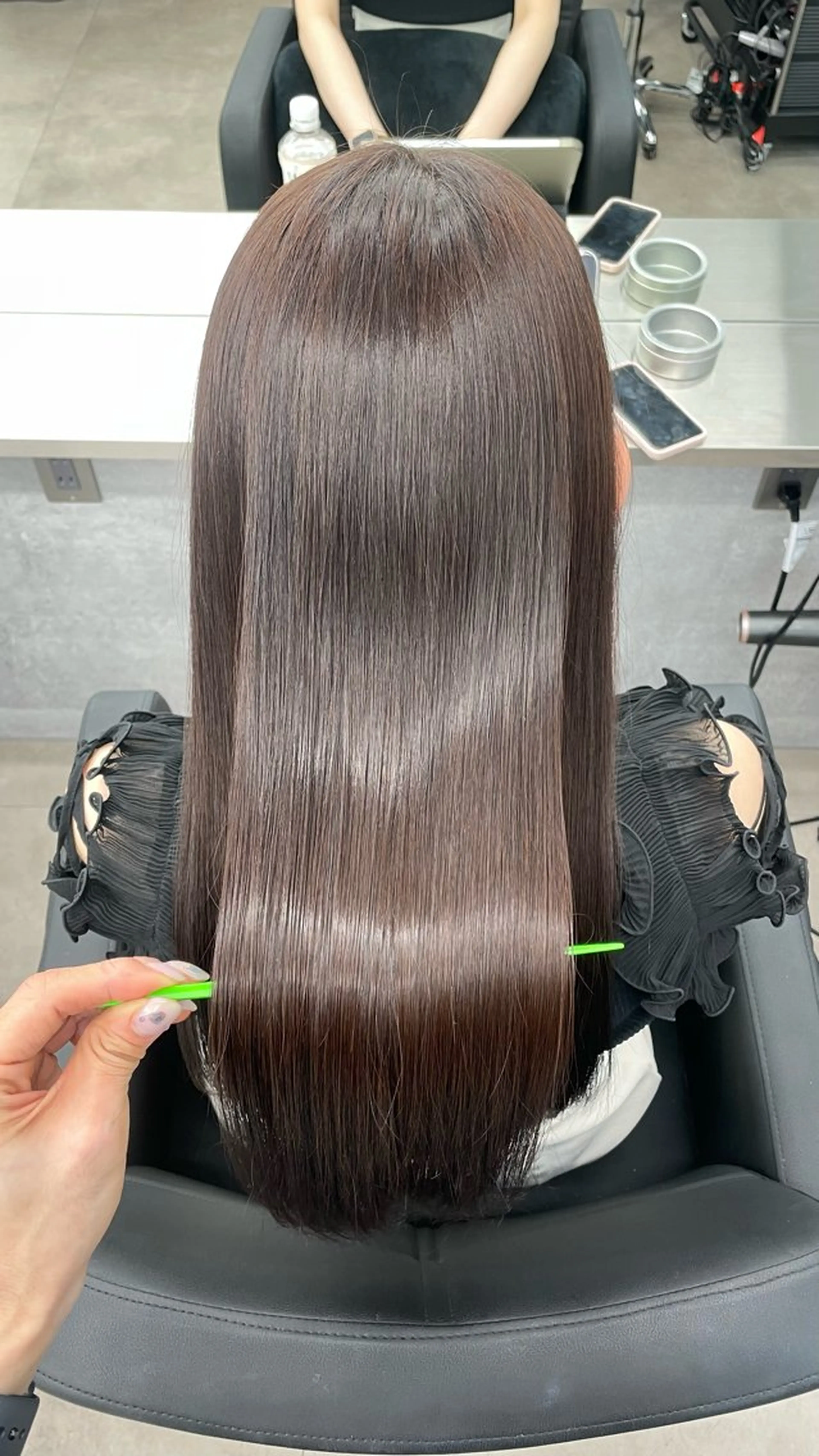 ロング カット ヘアカラー トリートメント CYNTHIADUE 店長| IRISUのヘアスタイル