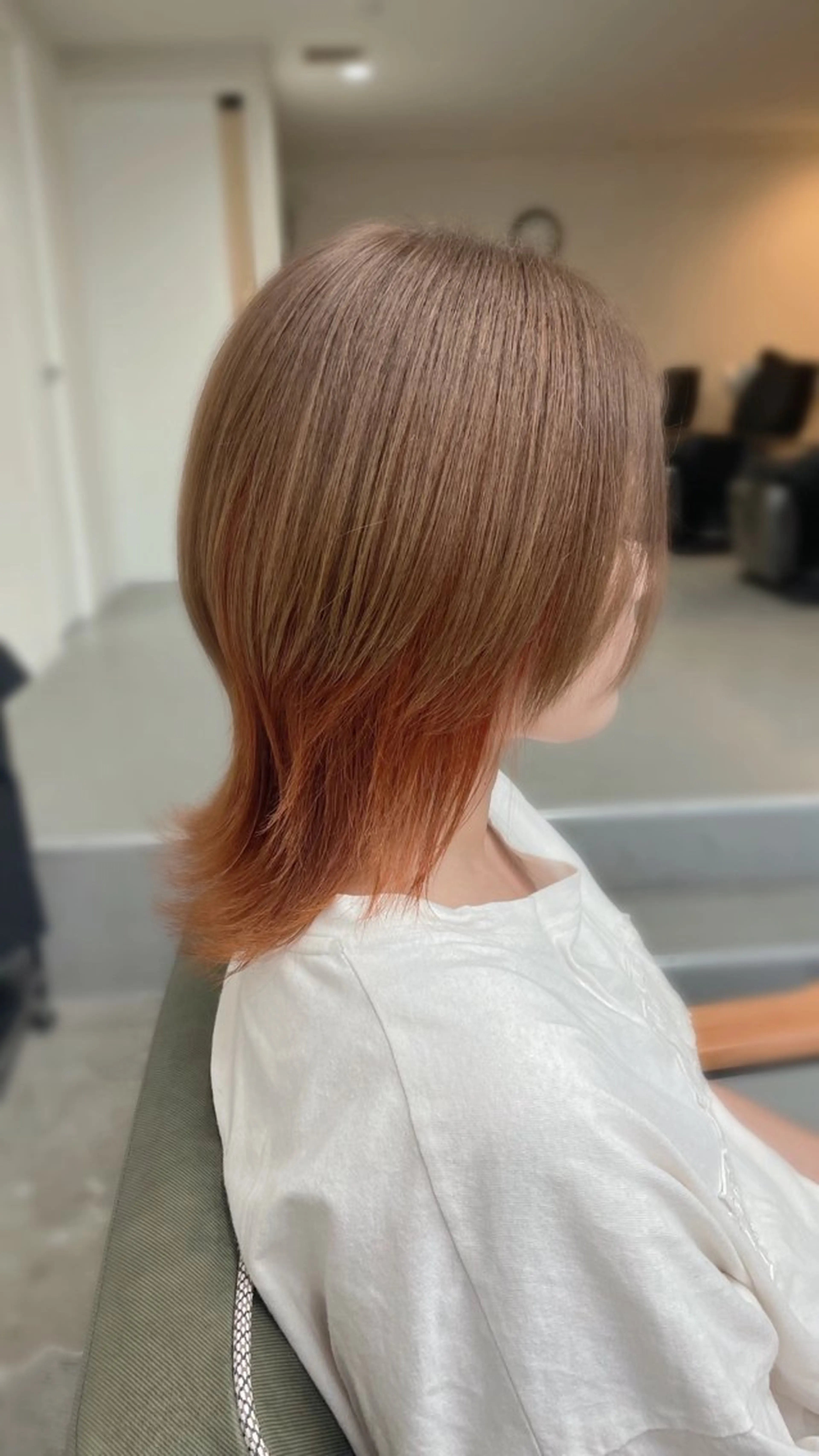 ヘアカラー nico麻生 加賀谷 すみれのヘアスタイル