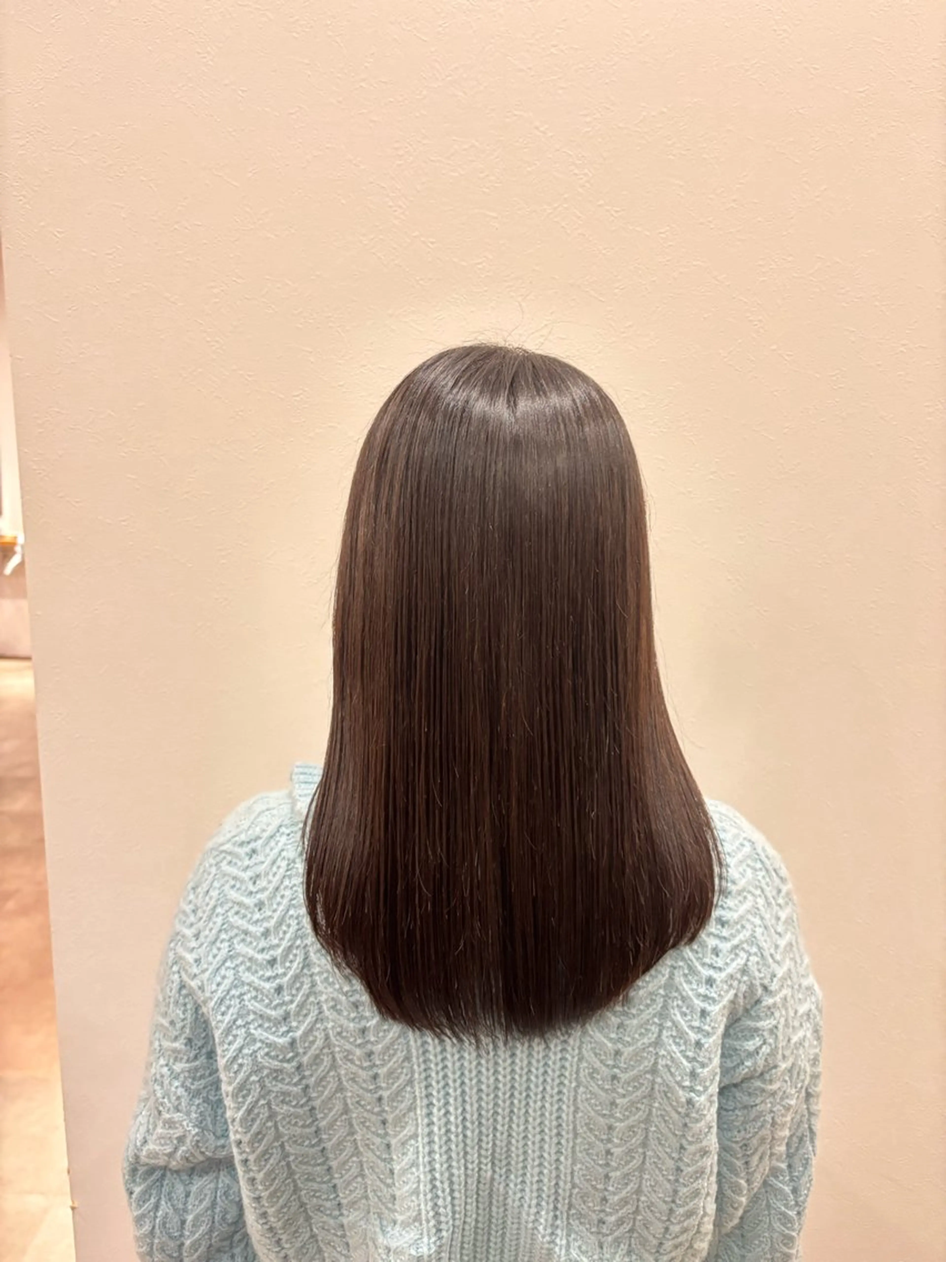 セミロング カット ヘアカラー トリートメント メンズカット＆パーマ 髪質改善/岩元のヘアスタイル