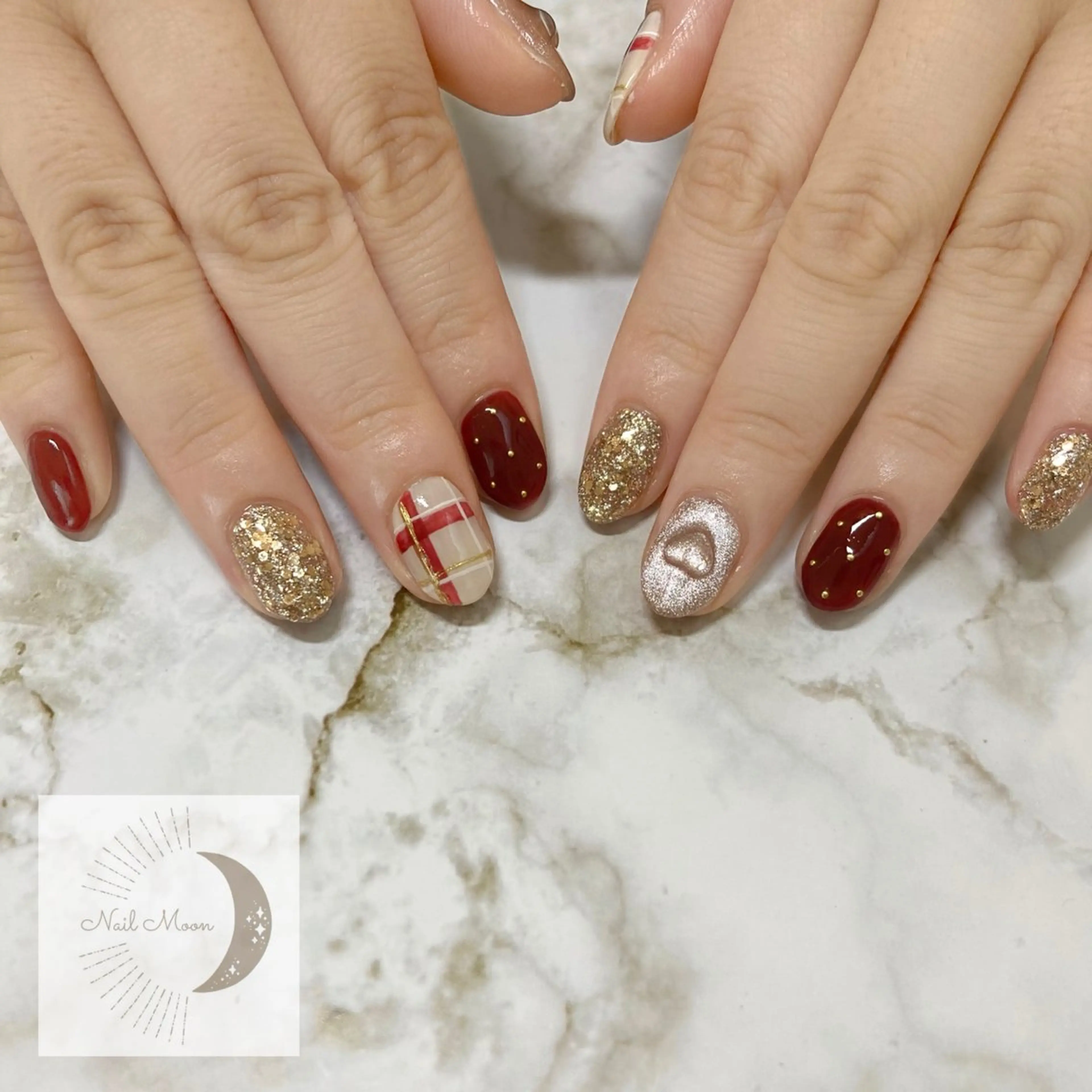 ネイル マグネットネイル NAIL MOONのネイルデザイン