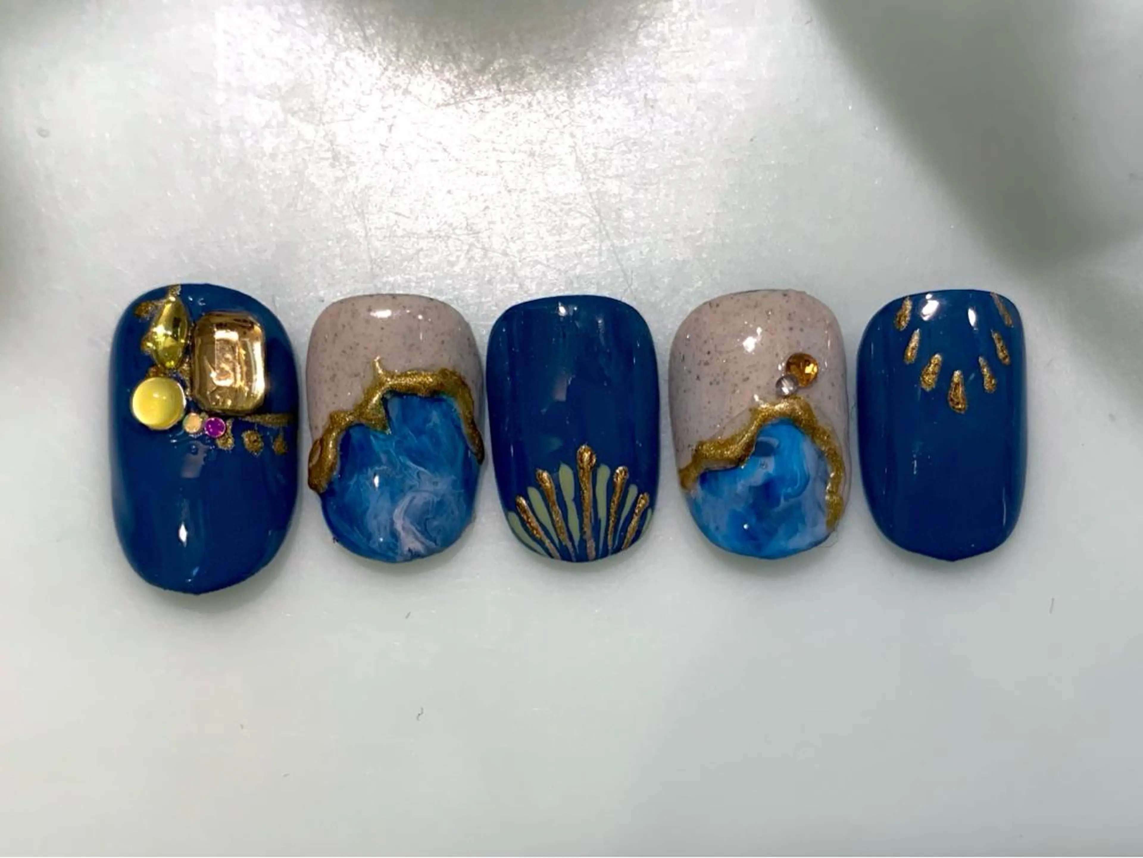 ネイル 種爪 たねつめのネイルデザイン