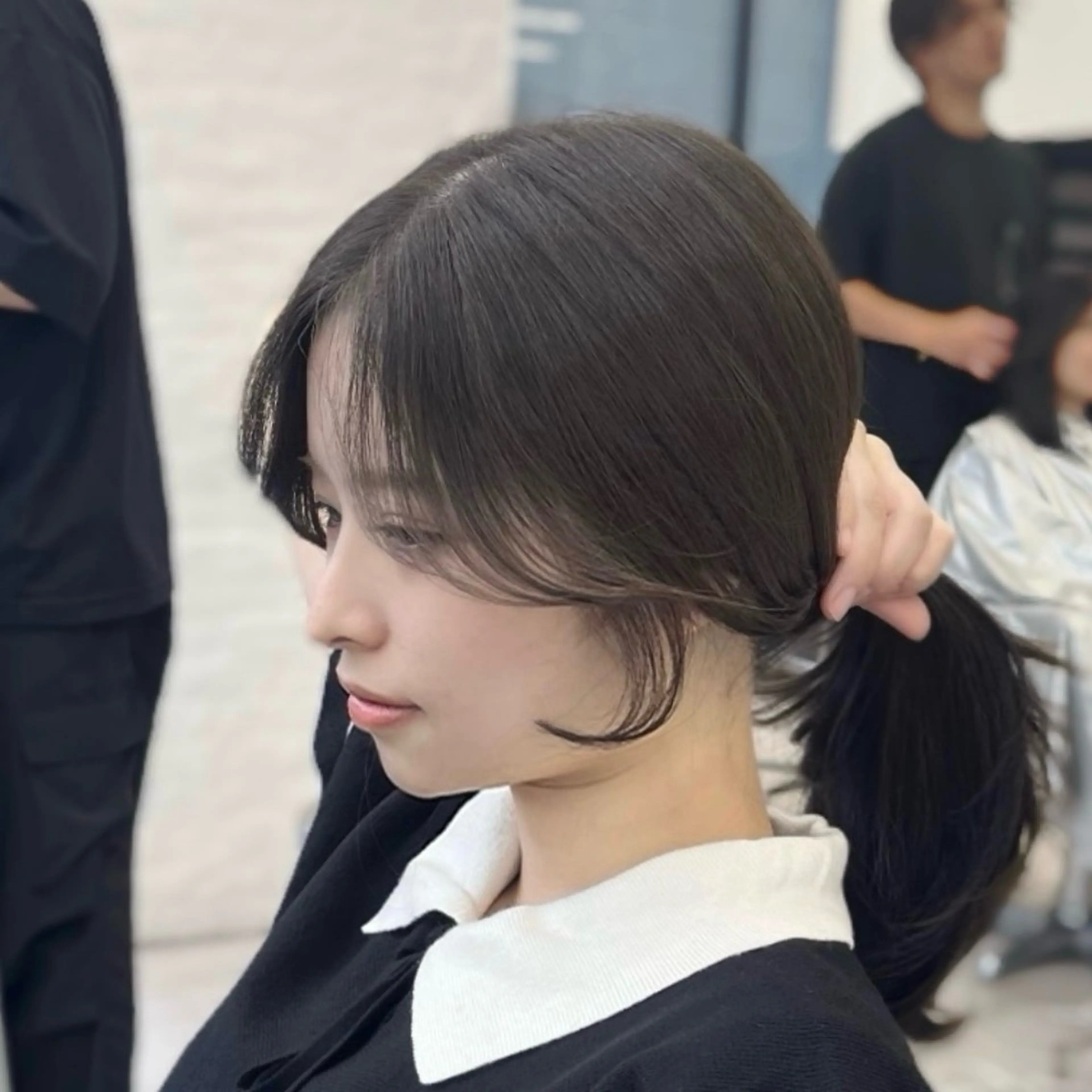 セミロング カラー パーマ ヘアアレンジ メンズ メンズ韓国風 韓国風ヘア 韓国ヘア×2way 🇰🇷和知拓郎のヘアスタイル