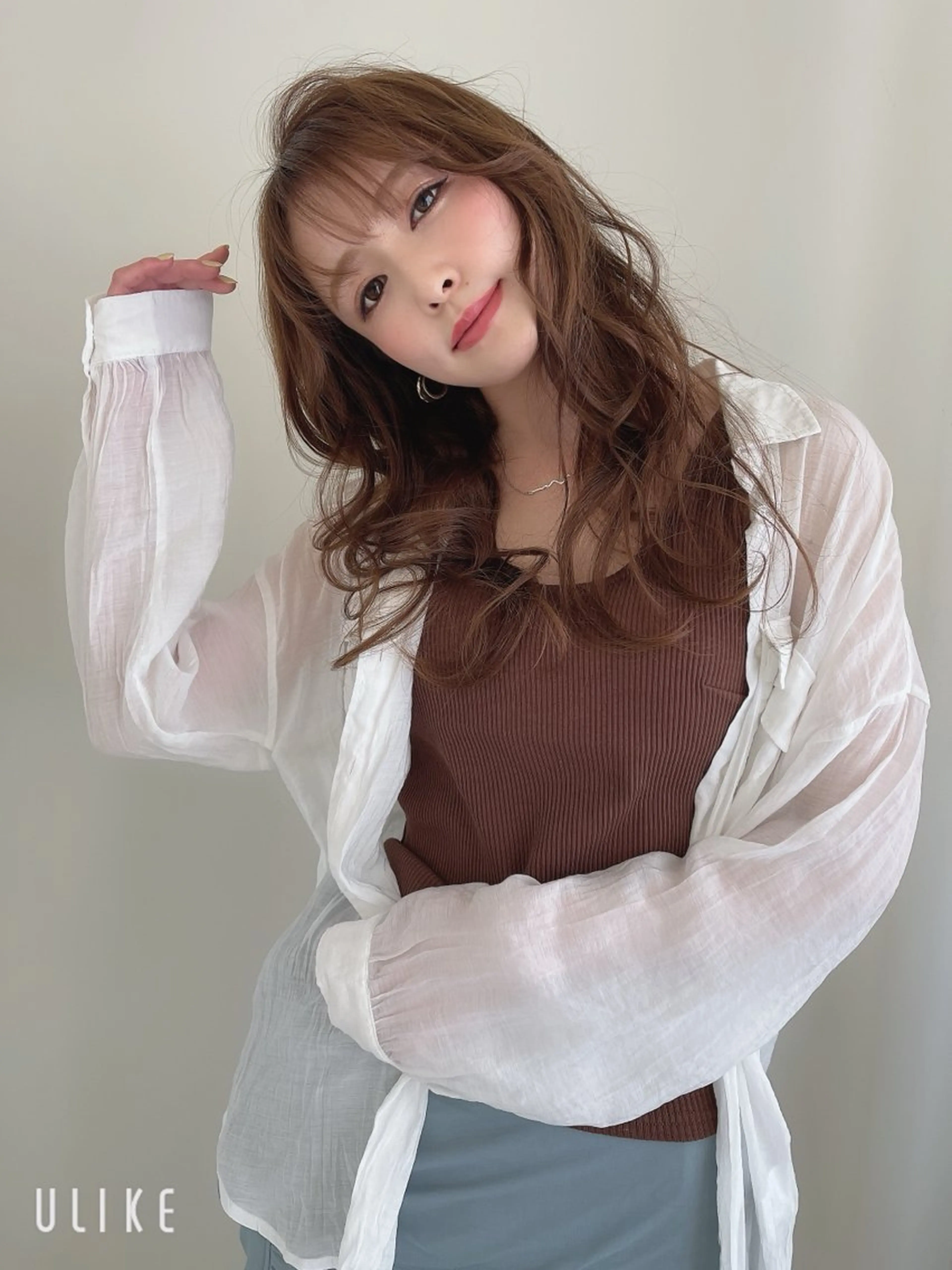 ロング 秋元 直人のヘアスタイル