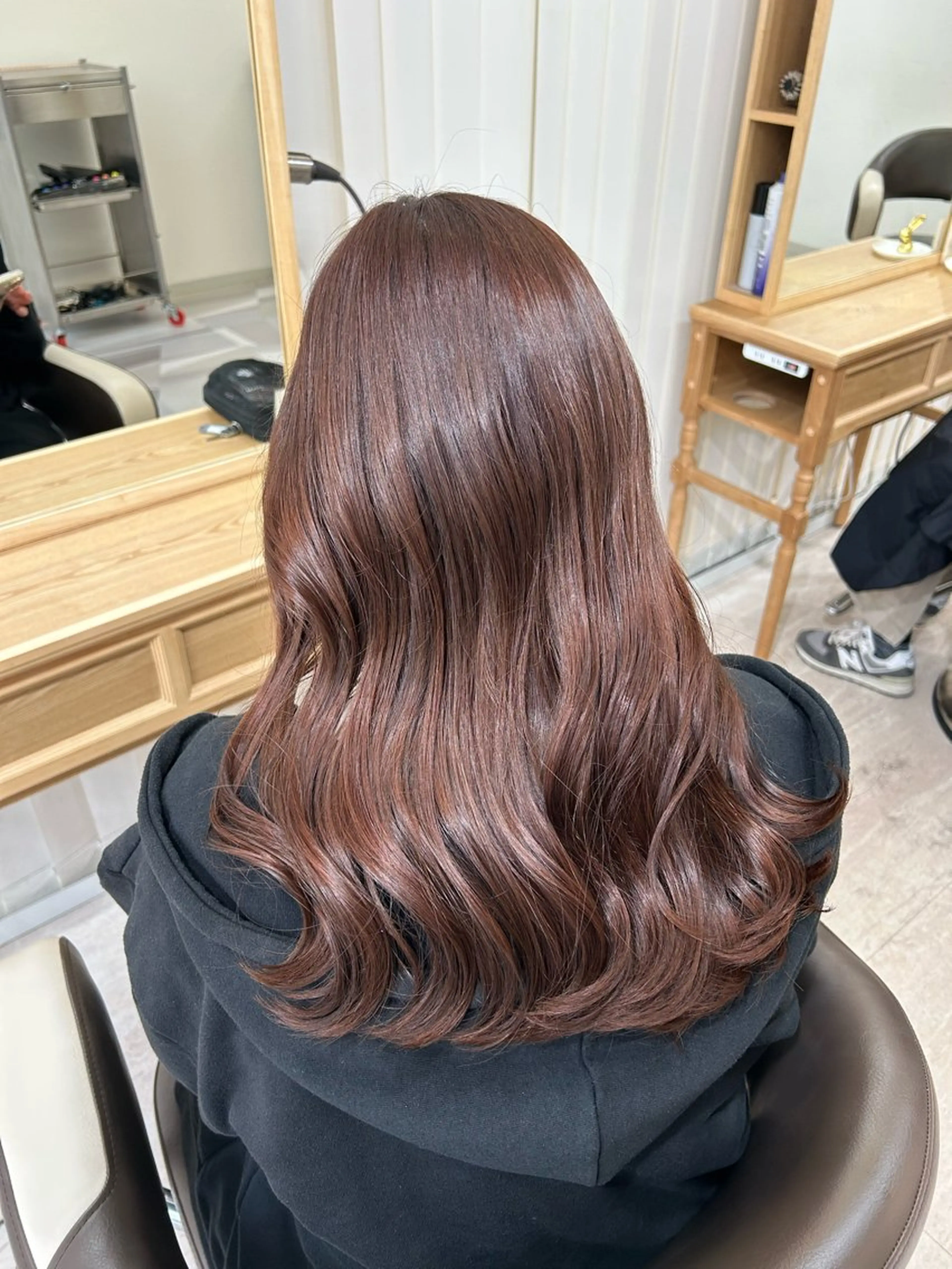 髪質改善カラー🩵🪽 【 ロング料金なし】の写真