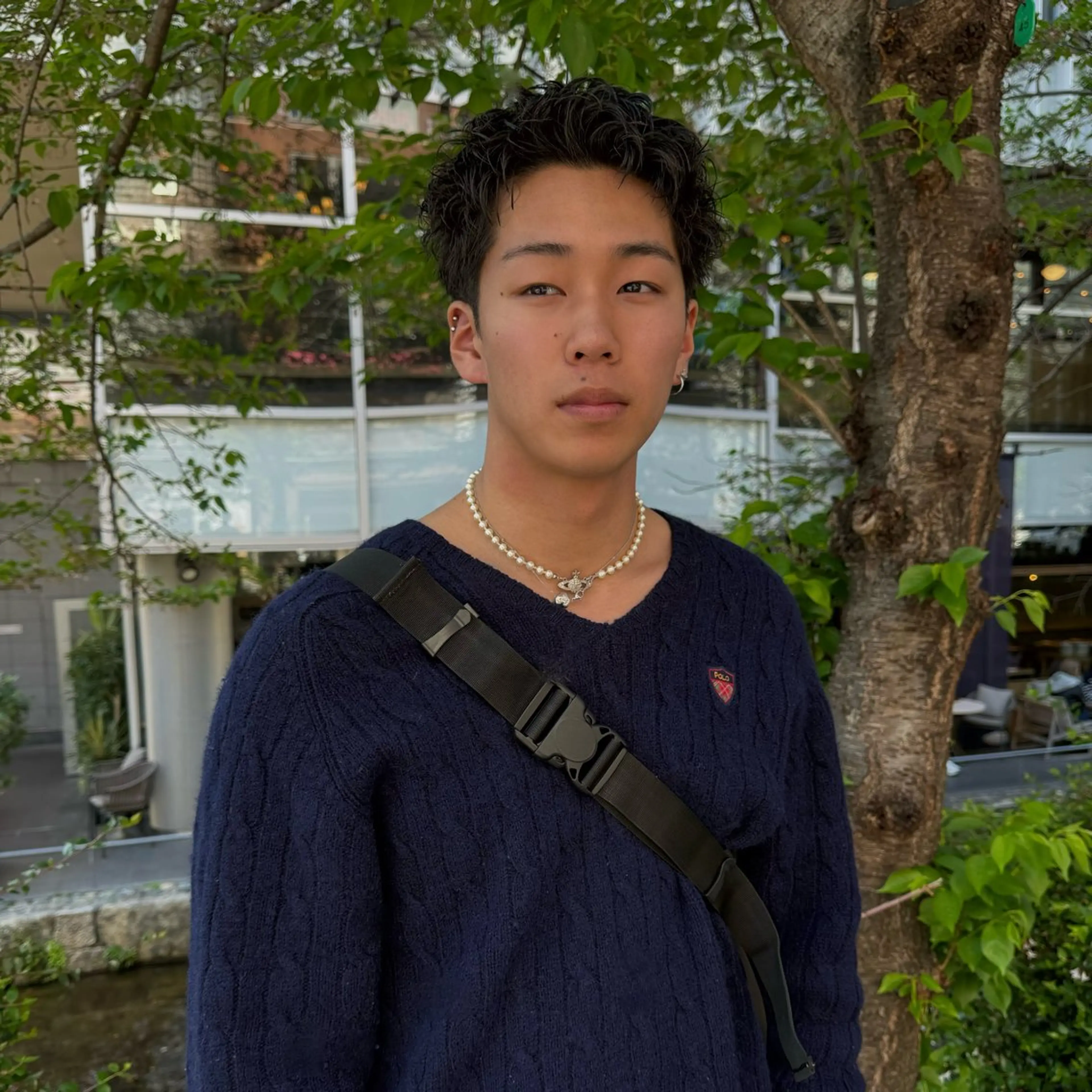 ショート パーマ メンズ メンズパーマ スパイキーショート ショートヘア カット パーマ 希佳/メンズ ハイトーンカラーのヘアスタイル