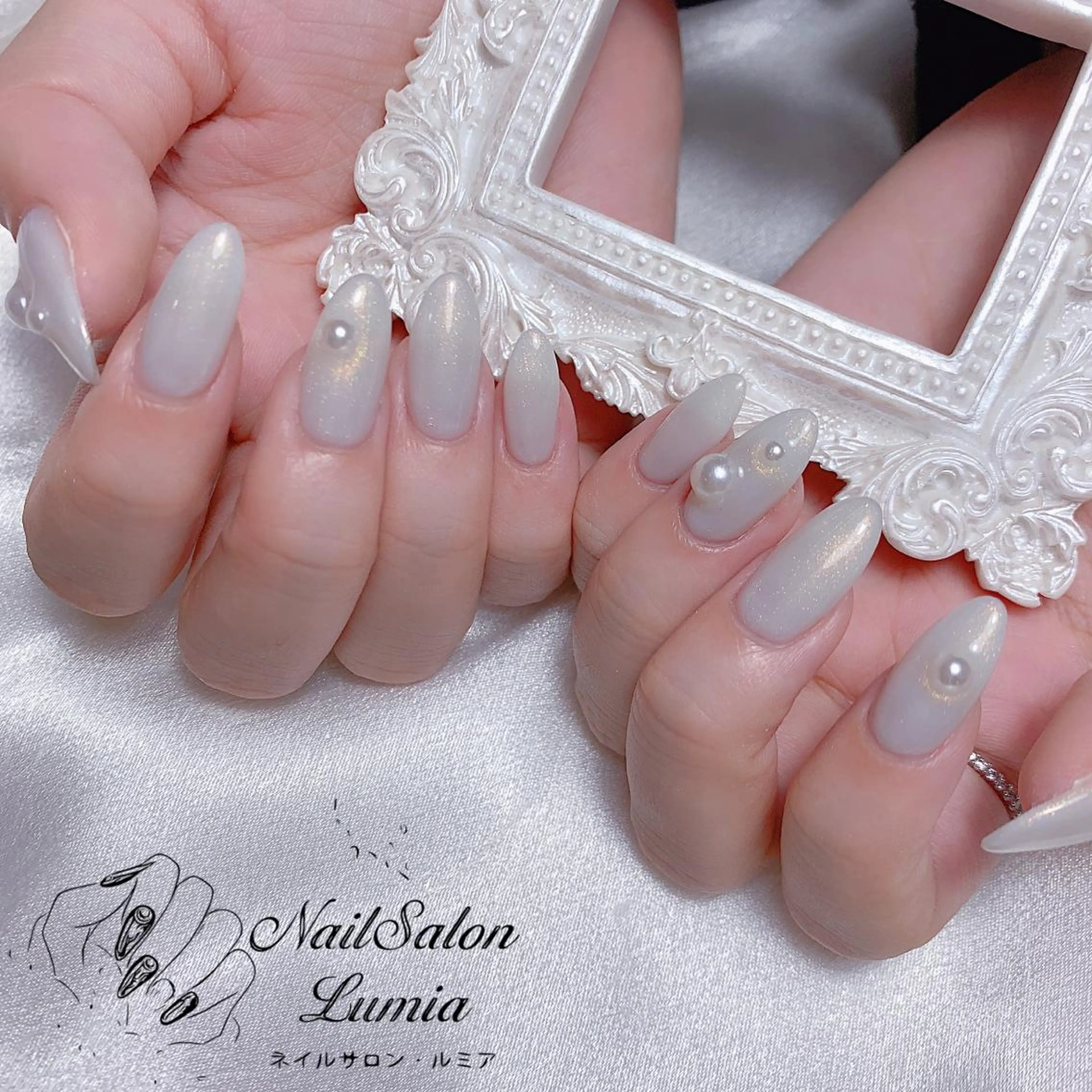 ネイル ハンドネイル ネイルサロン ルミア Lumia 店長のネイルデザイン