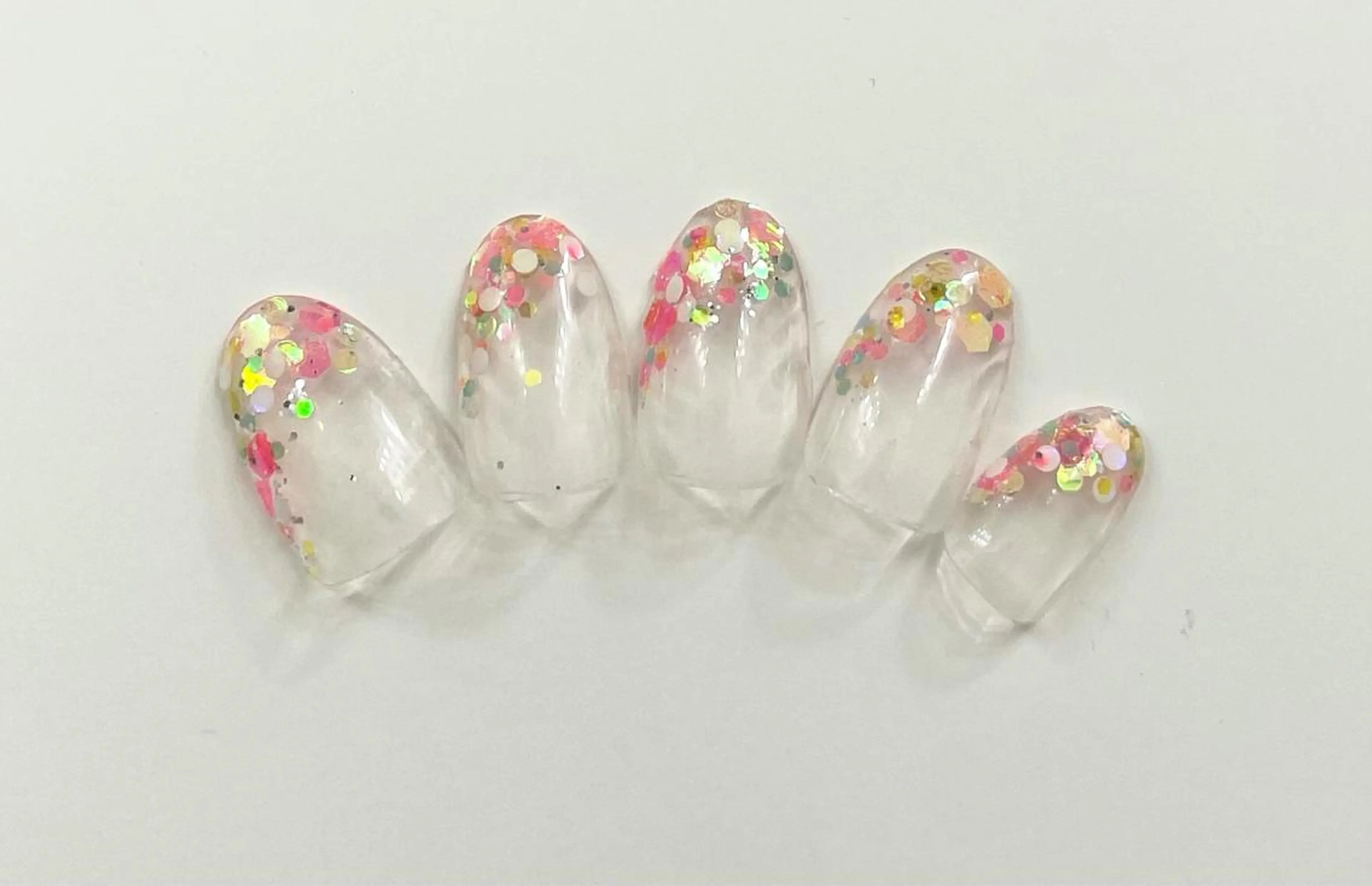 ネイル グラデーション ホログラムネイル マナビス& ボワールのネイルデザイン