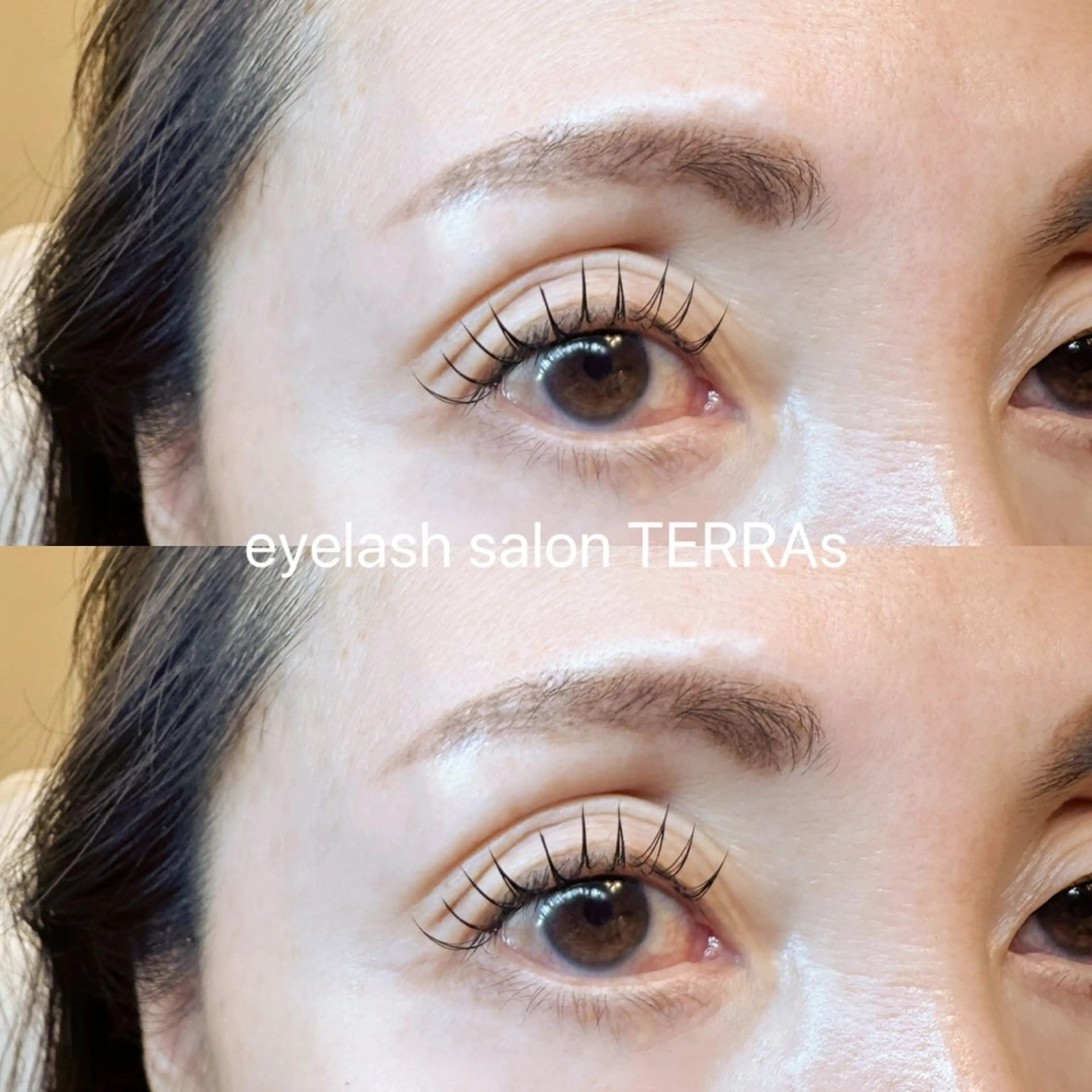 マツエク・マツパ Cカール フラットラッシュ TERRAs 蕨 / hitomi🐰のマツエク・マツパデザイン