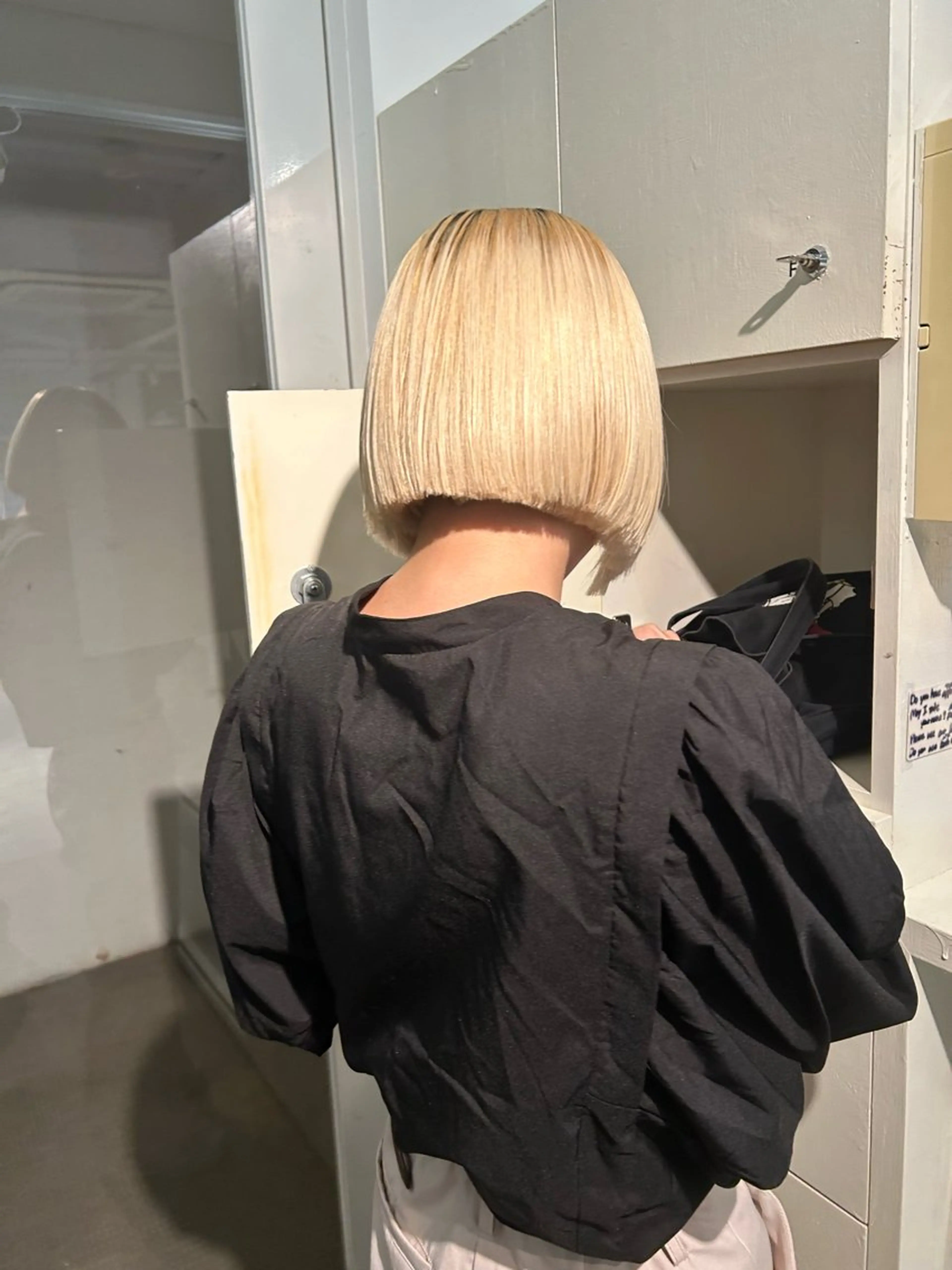ショート ボブ 京谷 宥のヘアスタイル