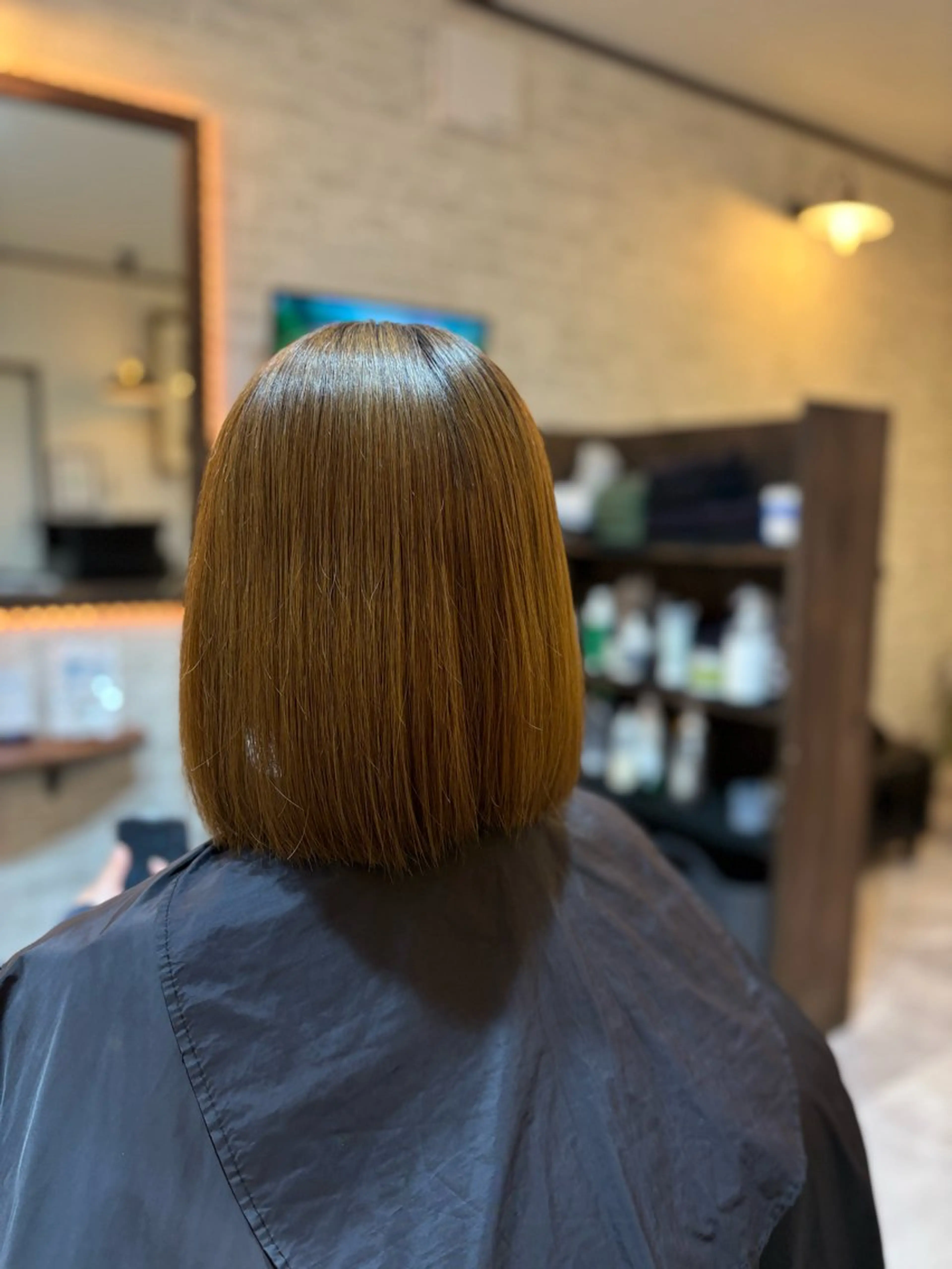 ミディアム ツヤ髪専門美容師 桑原　和誠のヘアスタイル