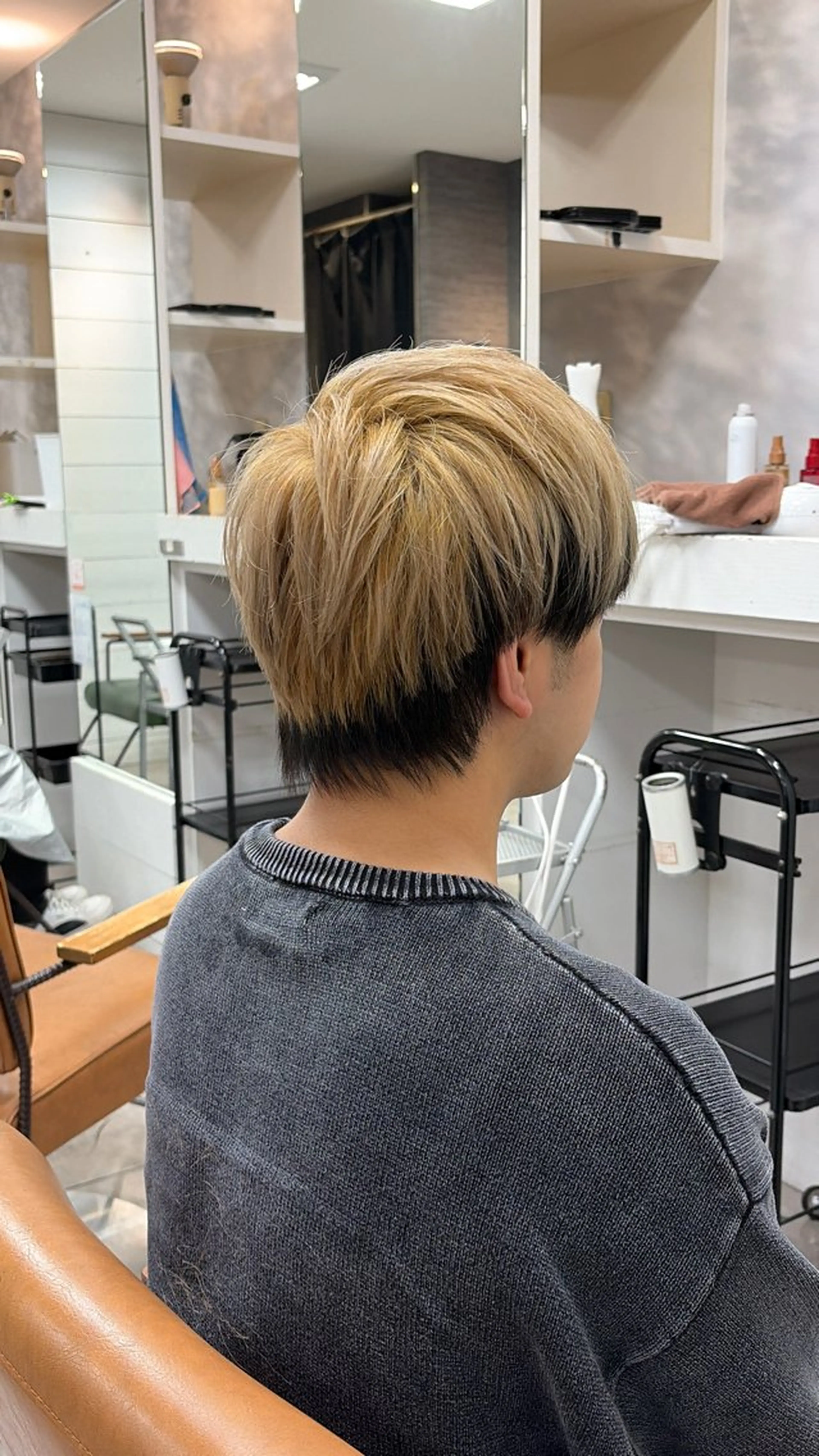 ショート カラー メンズ カット ヘアカラー トリートメント 似合わせ/前髪カット /店長   村上直也のヘアスタイル