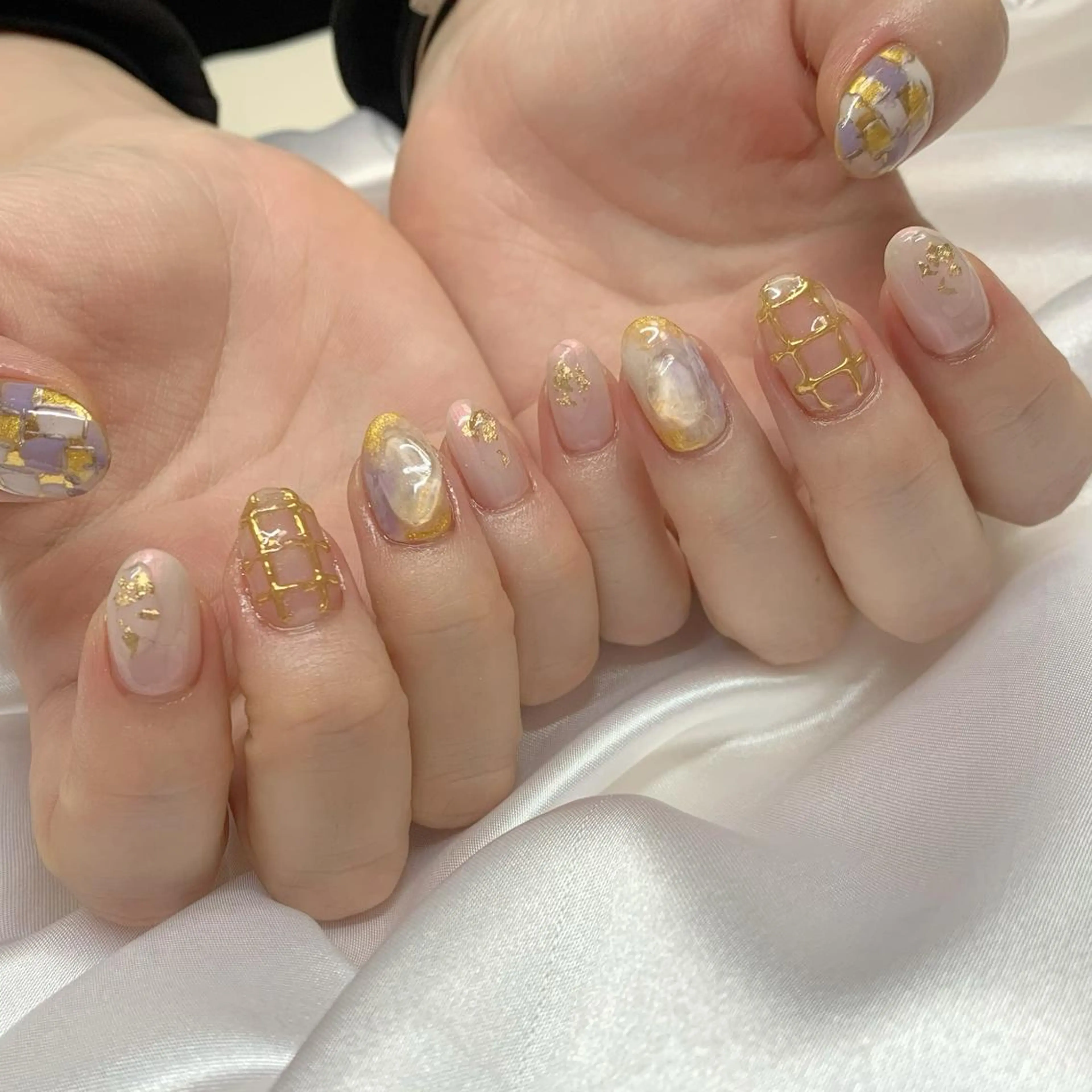 ネイル ネイリストUSUI♡ パラジェルフィルインのネイルデザイン