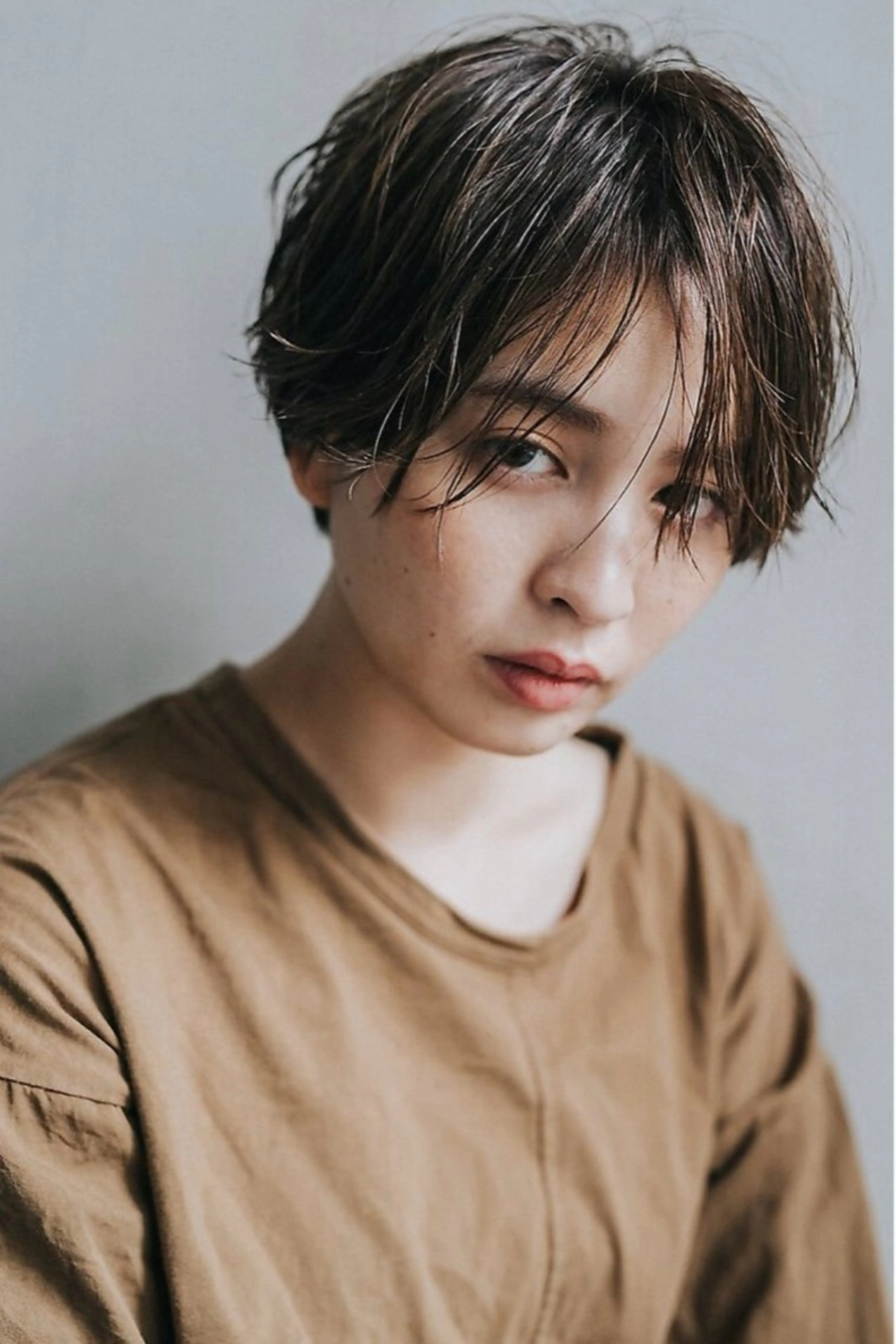 ショート ボブ 似合わせカット ショートヘア 小顔カット 小顔矯正/レイヤー 透明感カラー✨生真のヘアスタイル