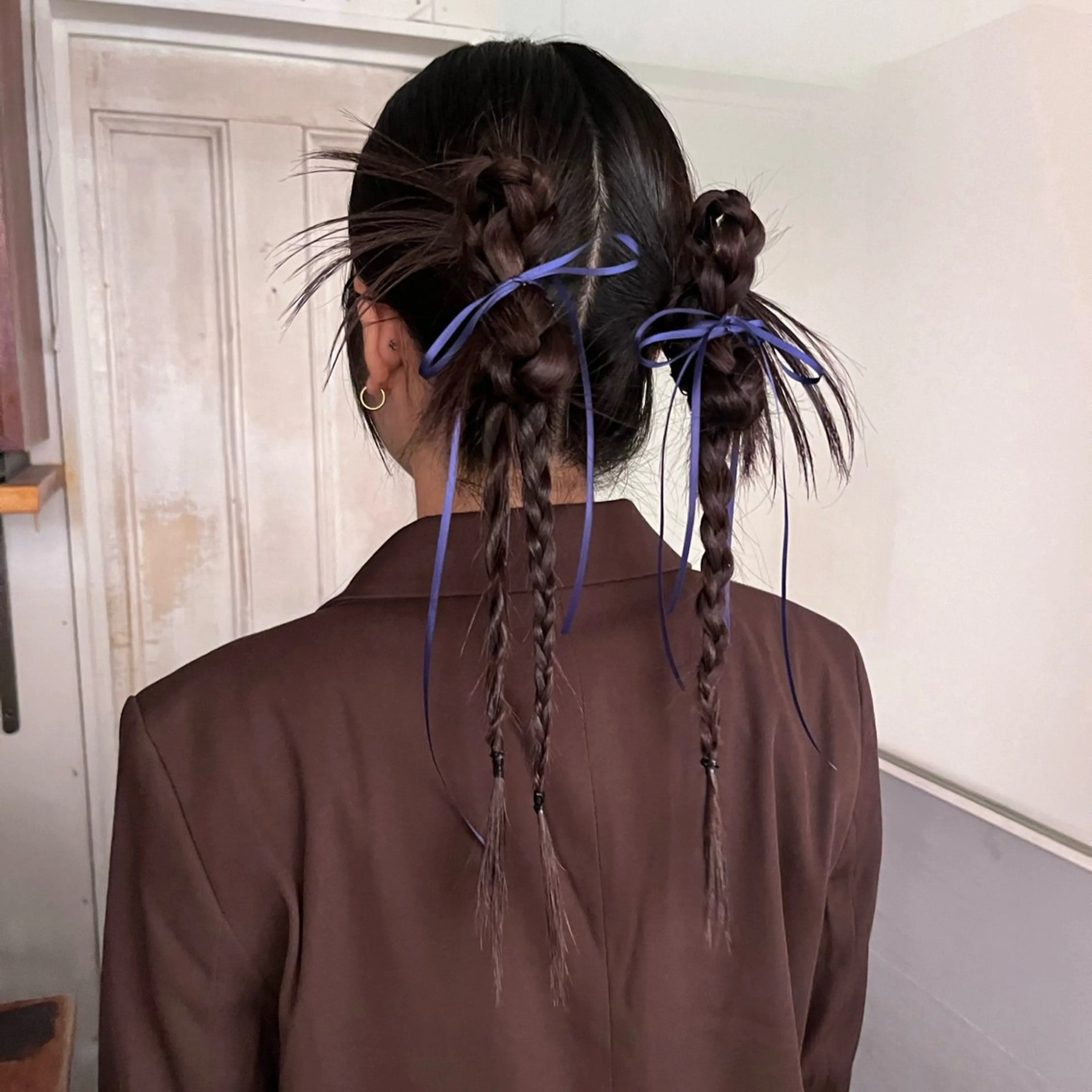 ロング ヘアアレンジ レイヤー/ベージュ mikuのヘアスタイル