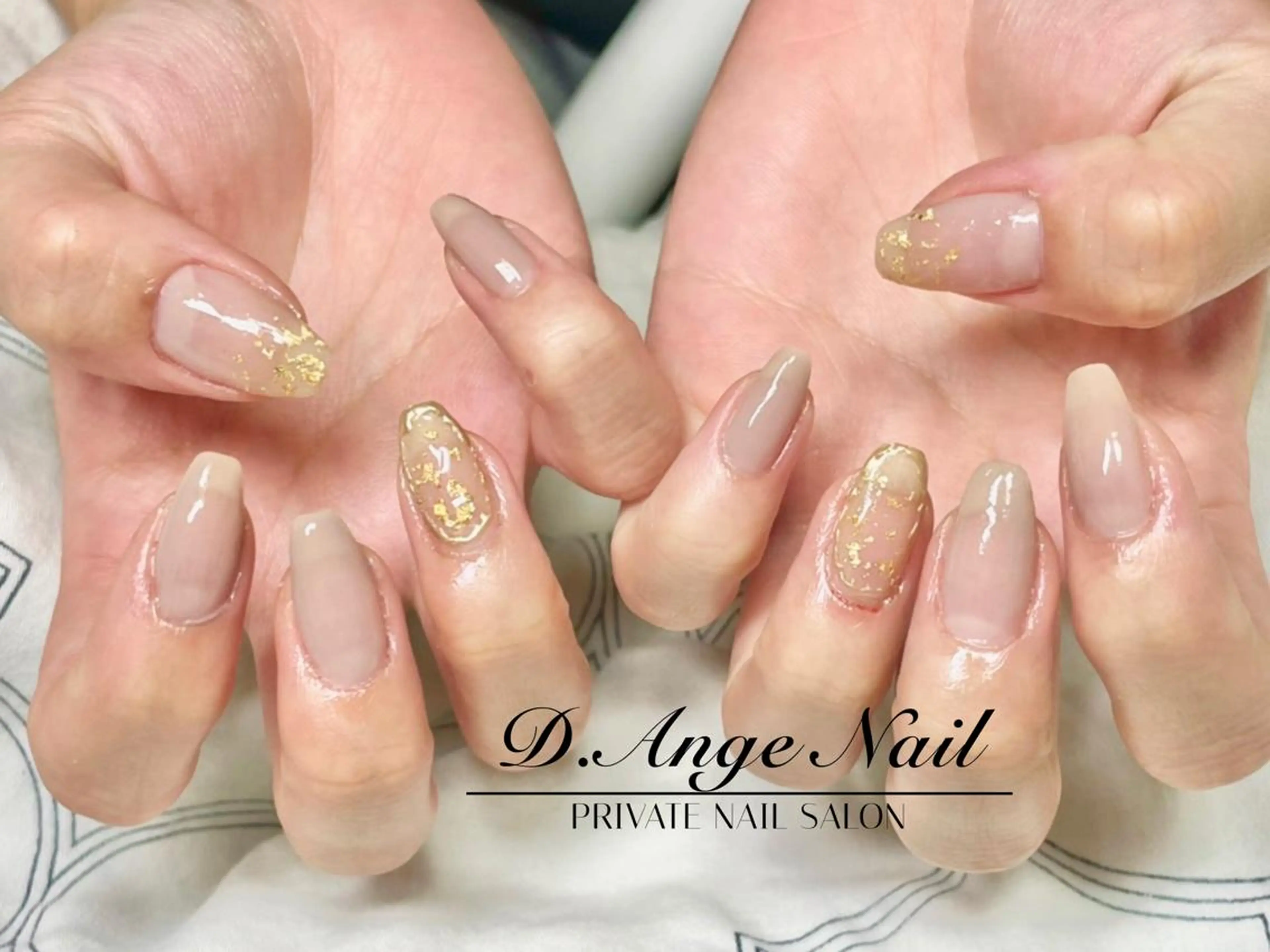 ネイル アートネイル ワンカラーネイル シンプルネイル D.Ange Nail Salon所属・D.Ange Nailのネイルデザイン