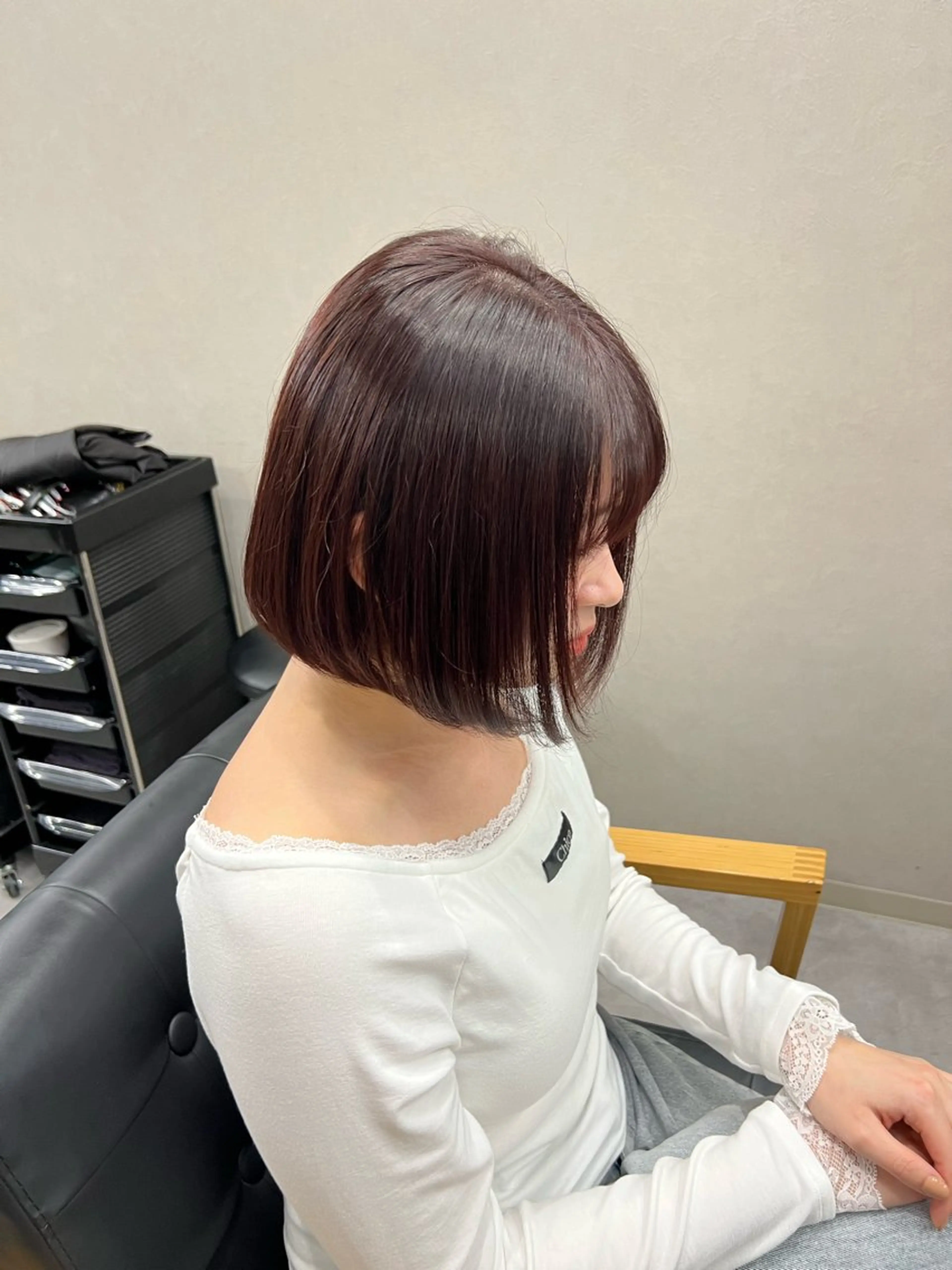 ミディアム ピンクブラウン PALO / もも🍑のヘアスタイル